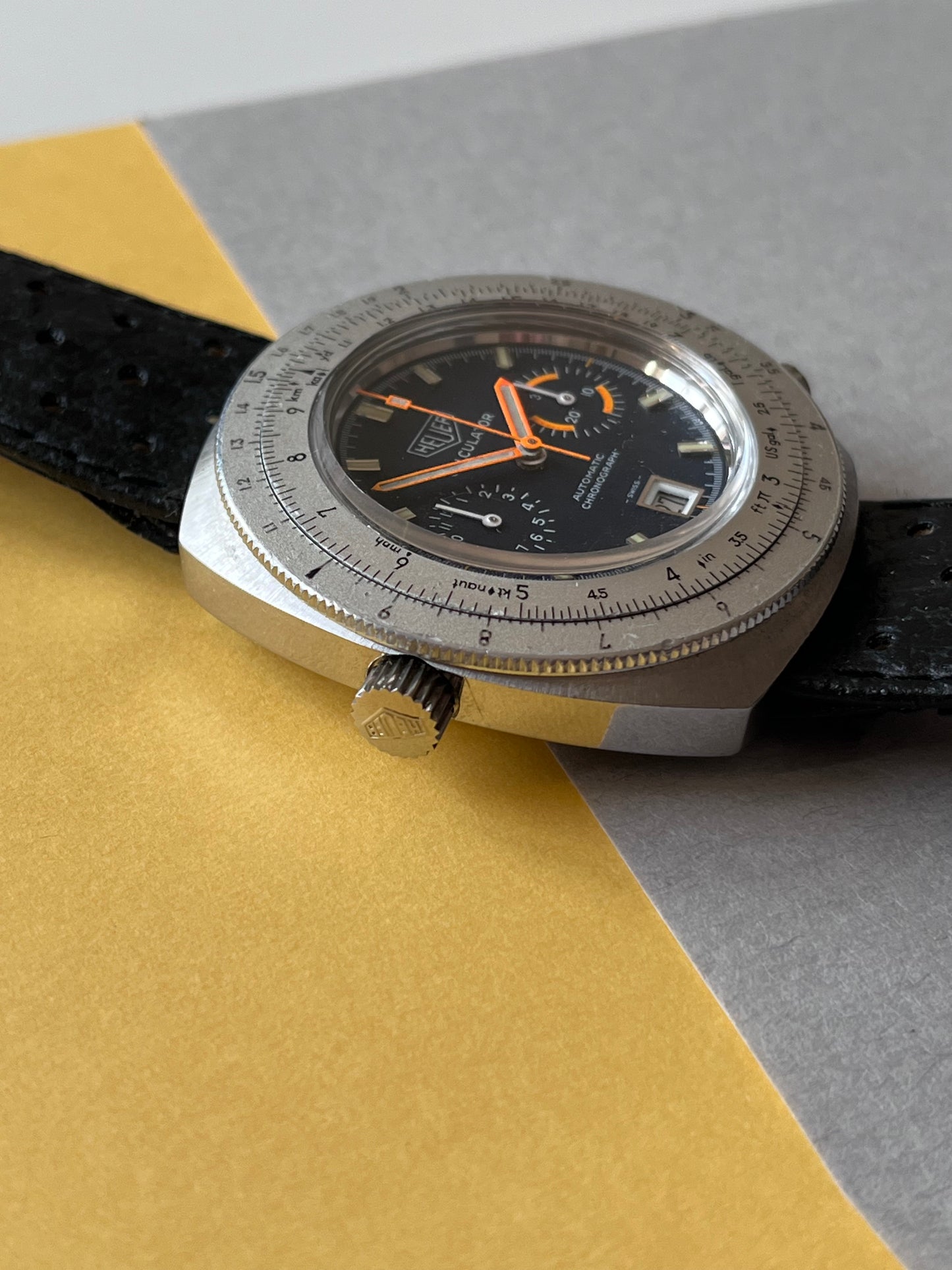 Heuer Calculator 110.633 Chronograph