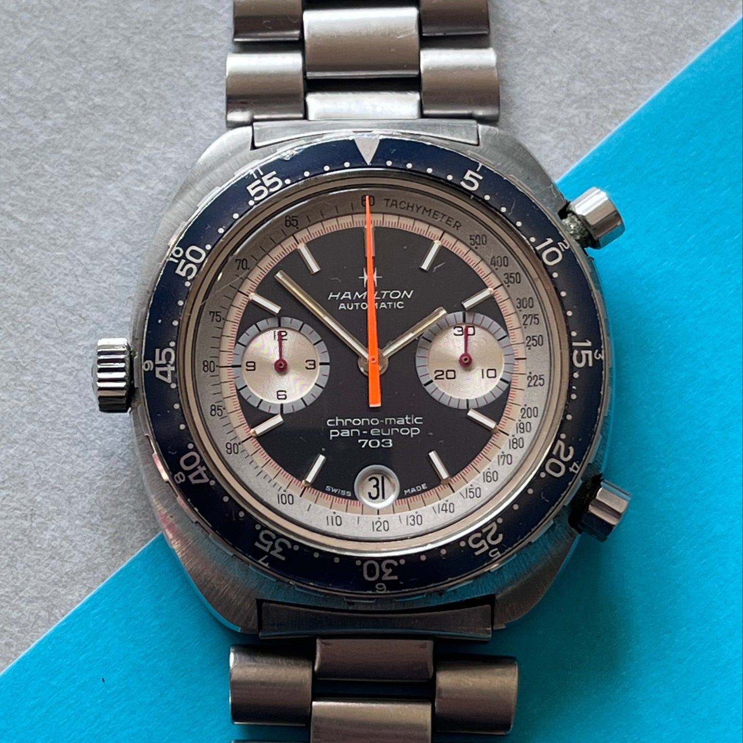 Hamilton Pan-Europ 703 Chrono-Matic Ref 11003-3