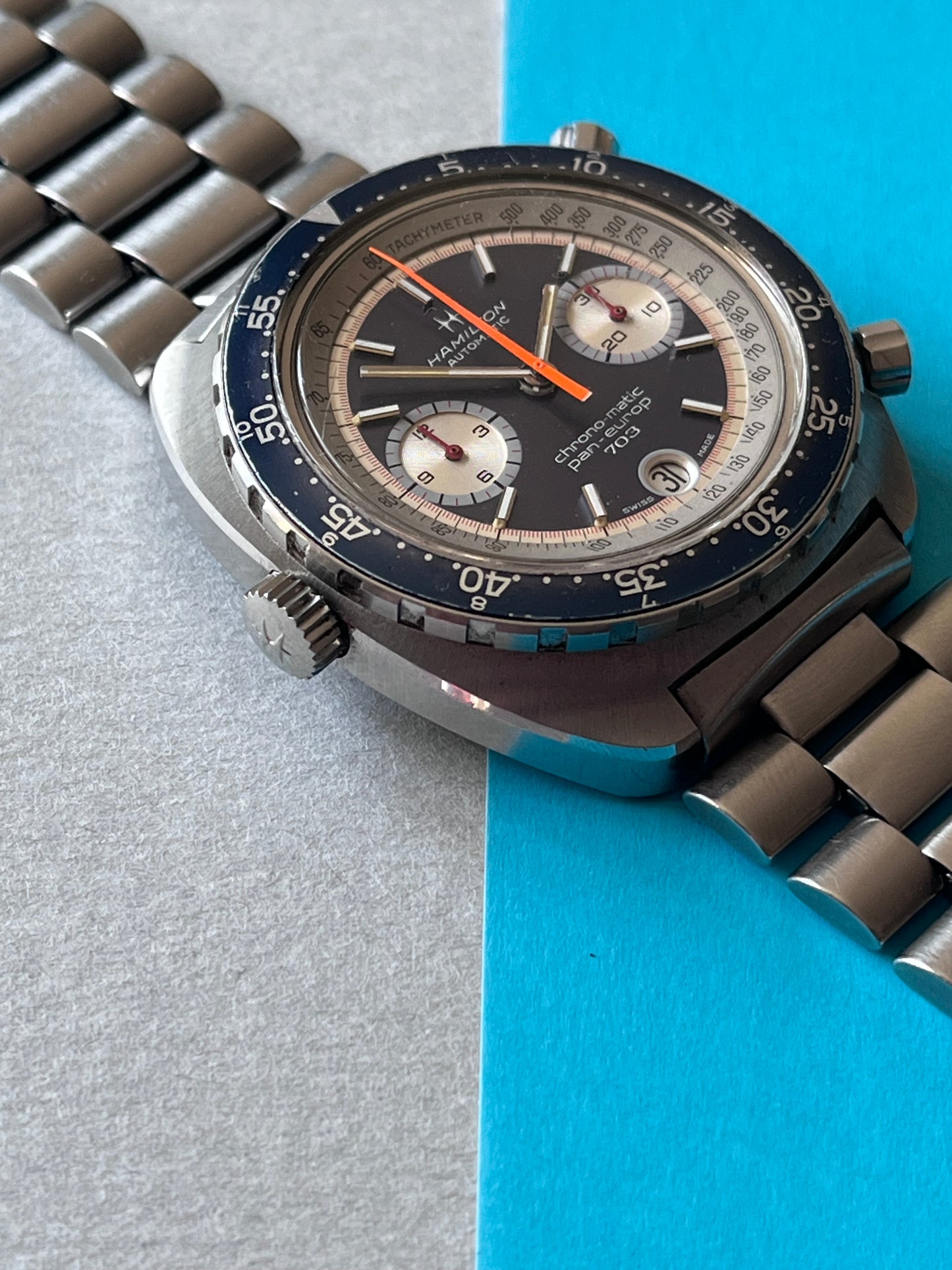 Hamilton Pan-Europ 703 Chrono-Matic Ref 11003-3