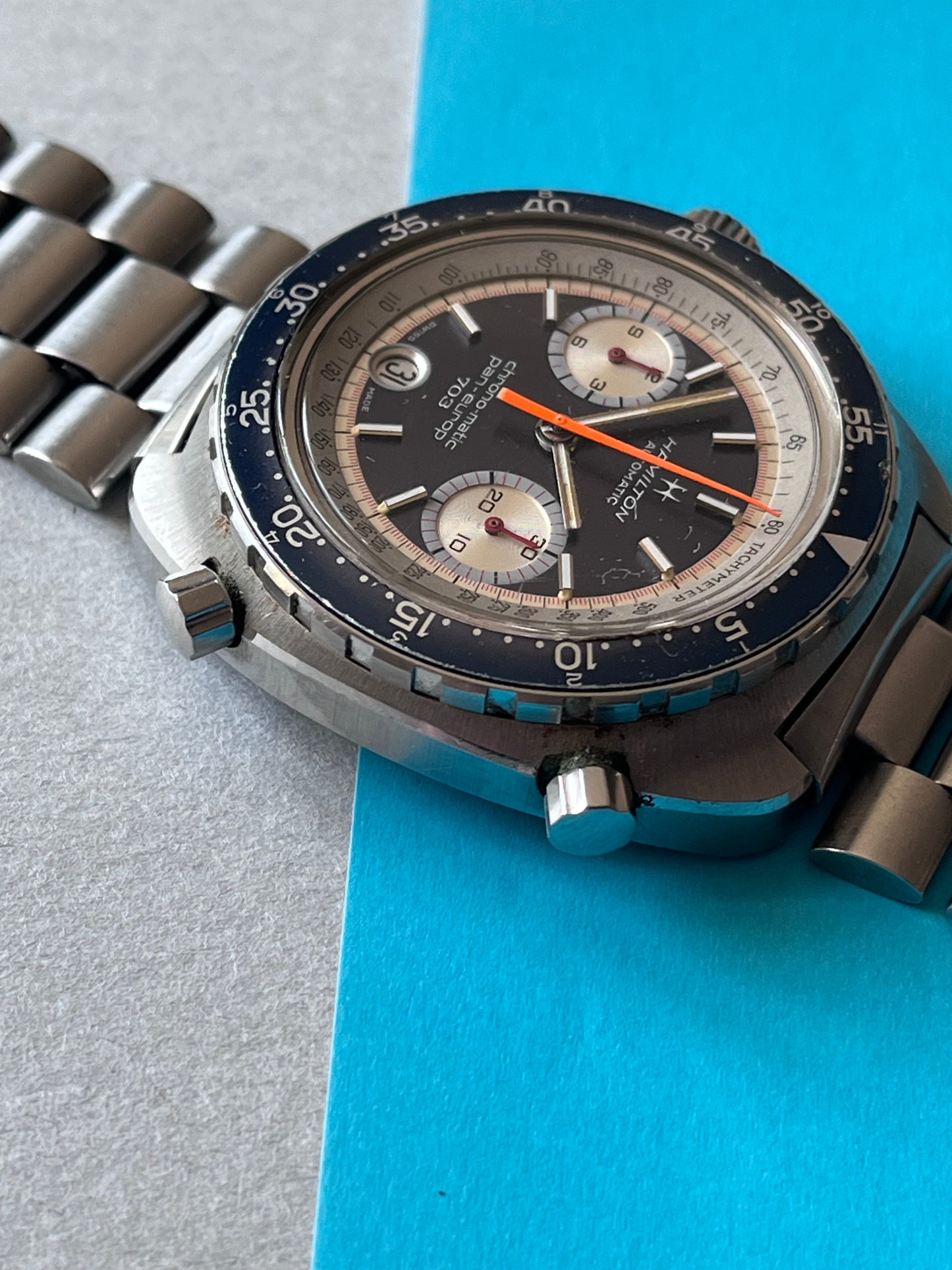 Hamilton Pan-Europ 703 Chrono-Matic Ref 11003-3