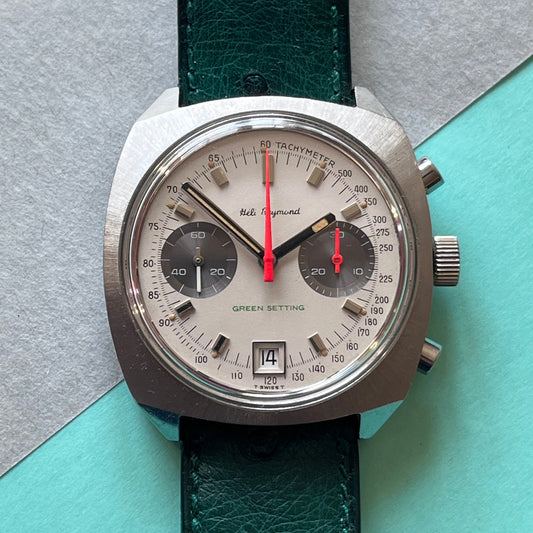 Heli Reymond Green Setting Chronograph