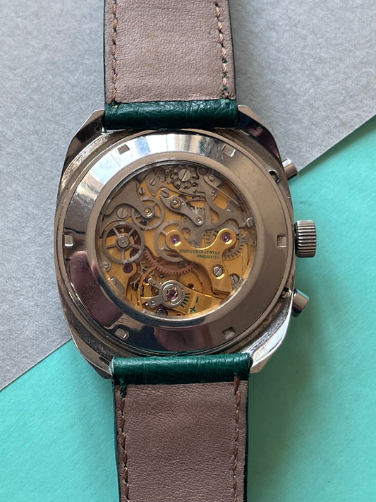 Heli Reymond Green Setting Chronograph