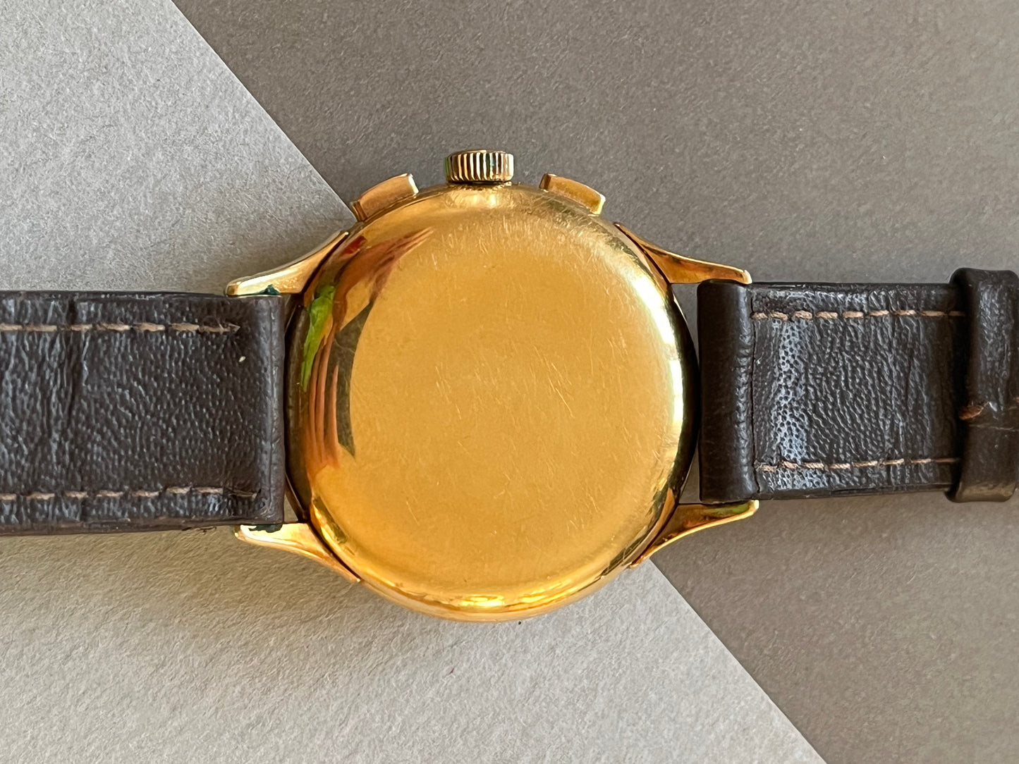 Tissot Chronograph 18k Gold Lemania CH27