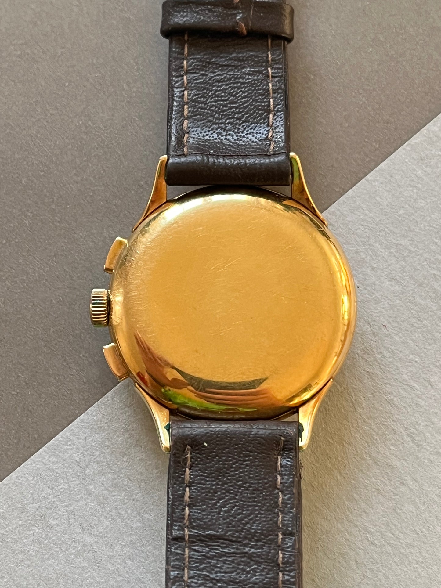 Tissot Chronograph 18k Gold Lemania CH27