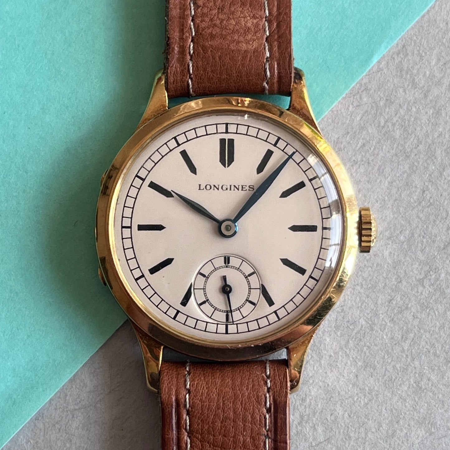 Longines 1940s Gold Watch 18k