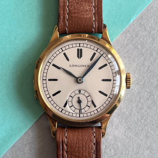 Longines 1940s Gold Watch 18k