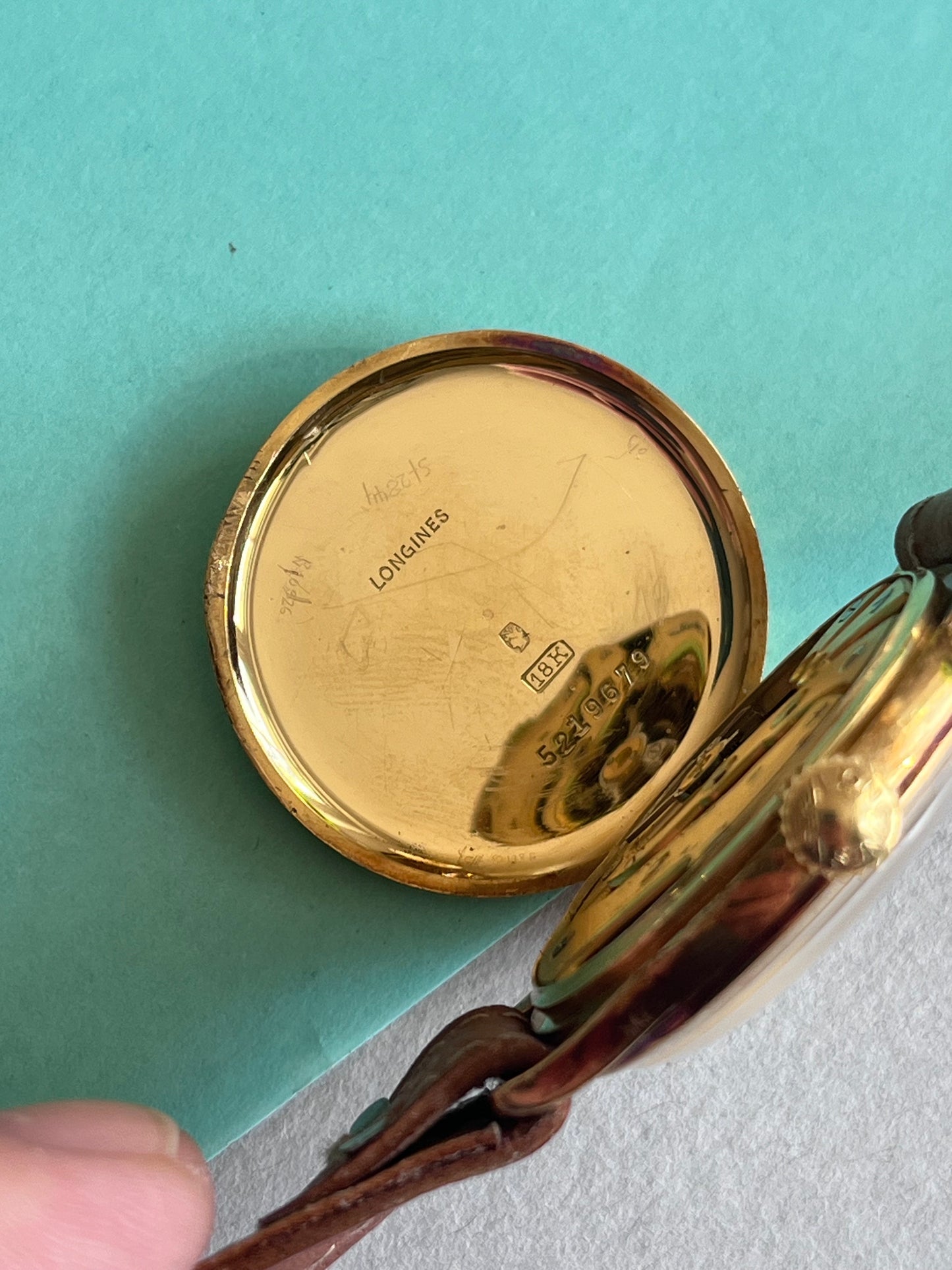 Longines 1940s Gold Watch 18k