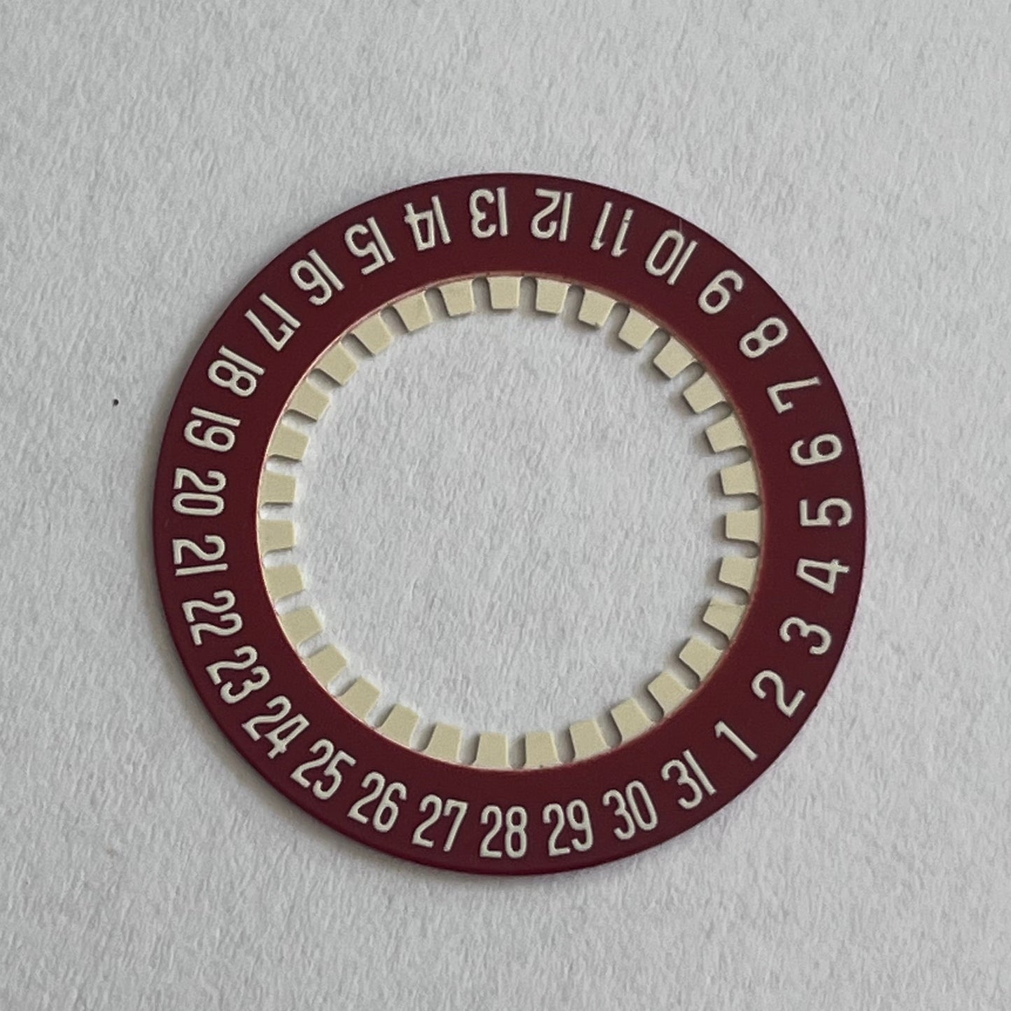 NOS Omega 1510 - 9031 Date Disc Red