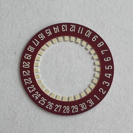 NOS Omega 1510 - 9031 Date Disc Red