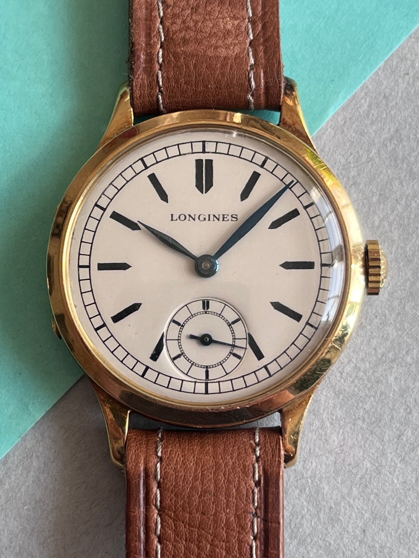 Longines 1940s Gold Watch 18k