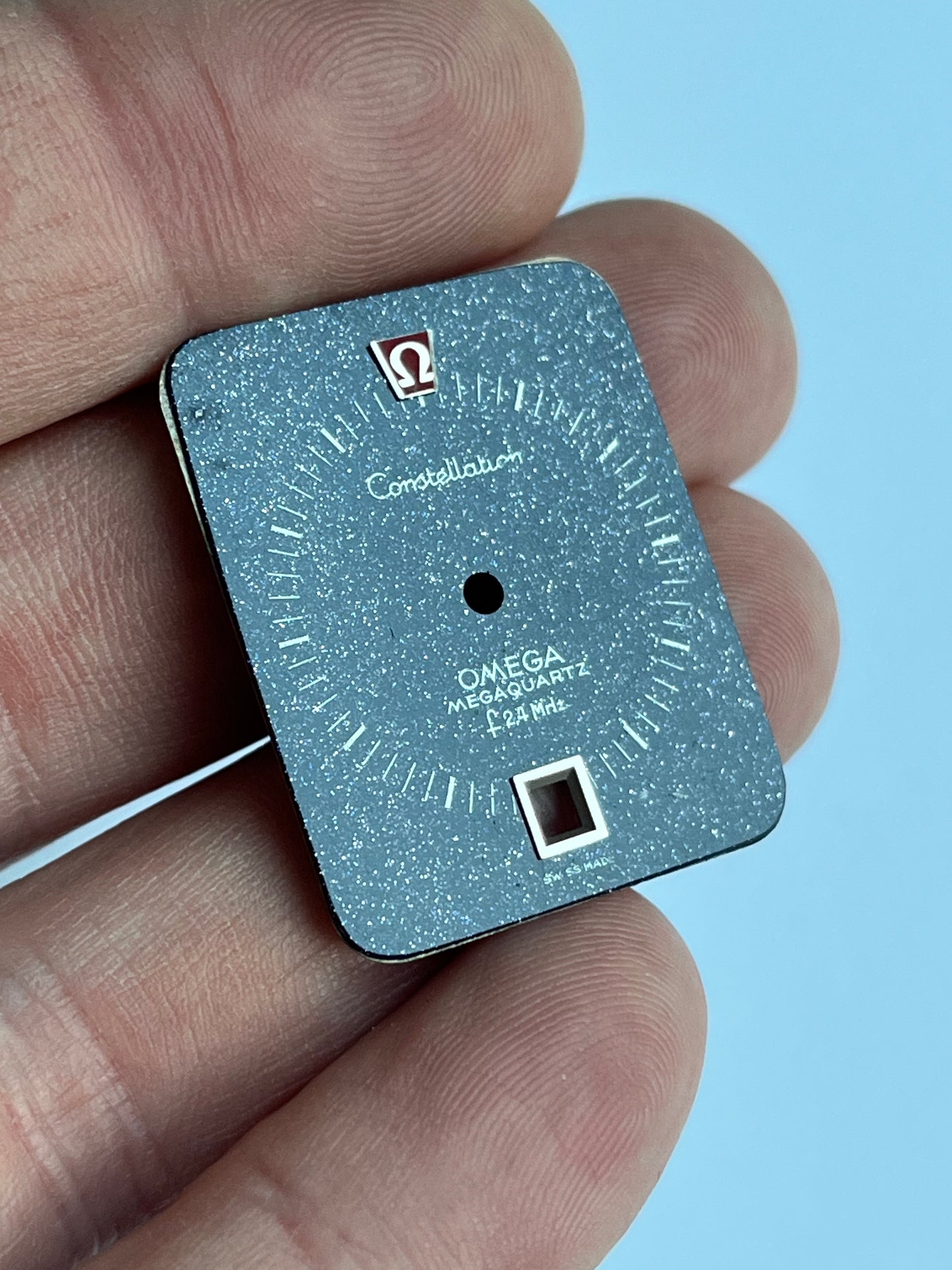 Omega Megaquartz Aventurine Dial