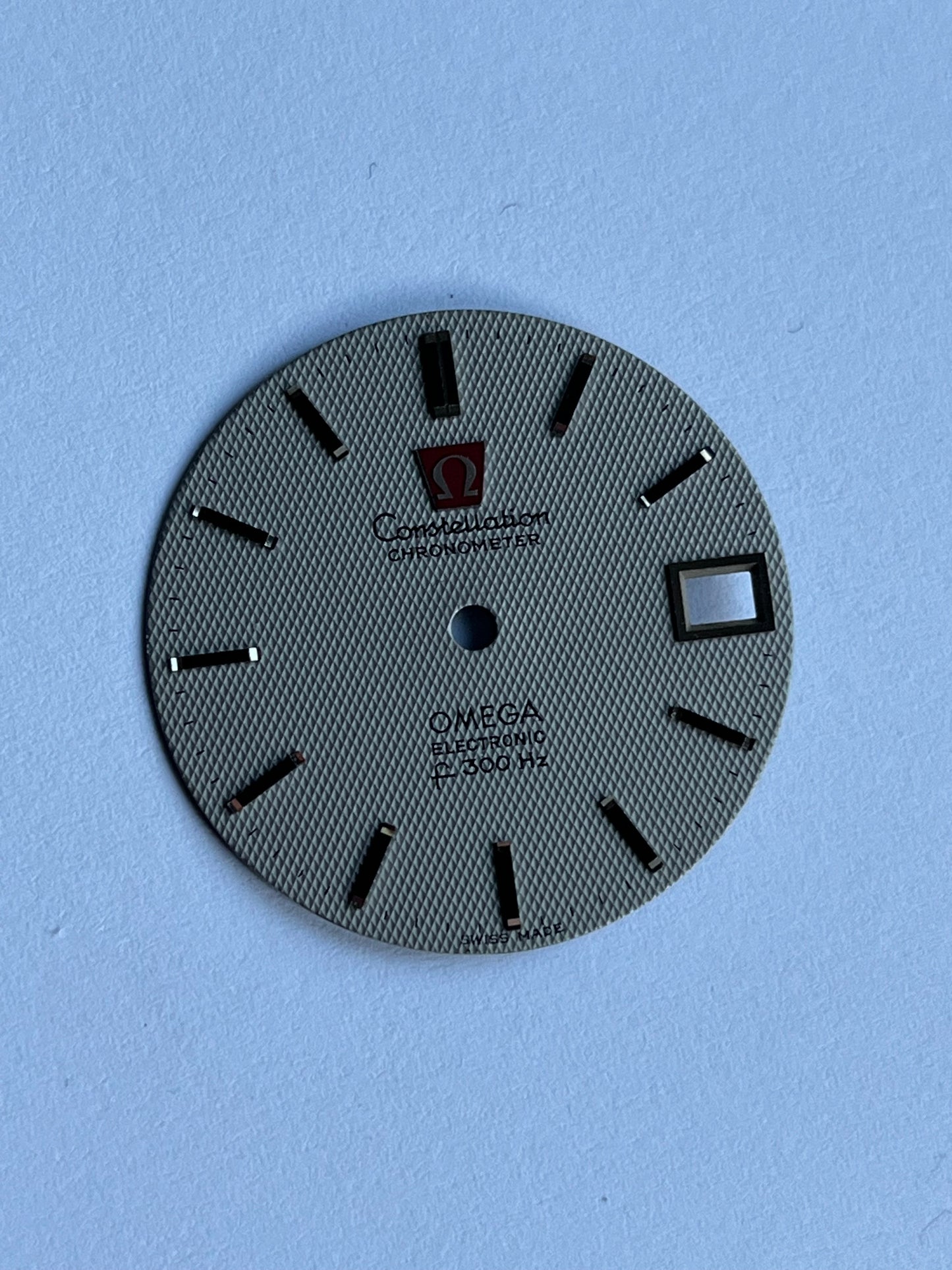 Omega Constellation Electronic f300 HZ Chronometer Dial