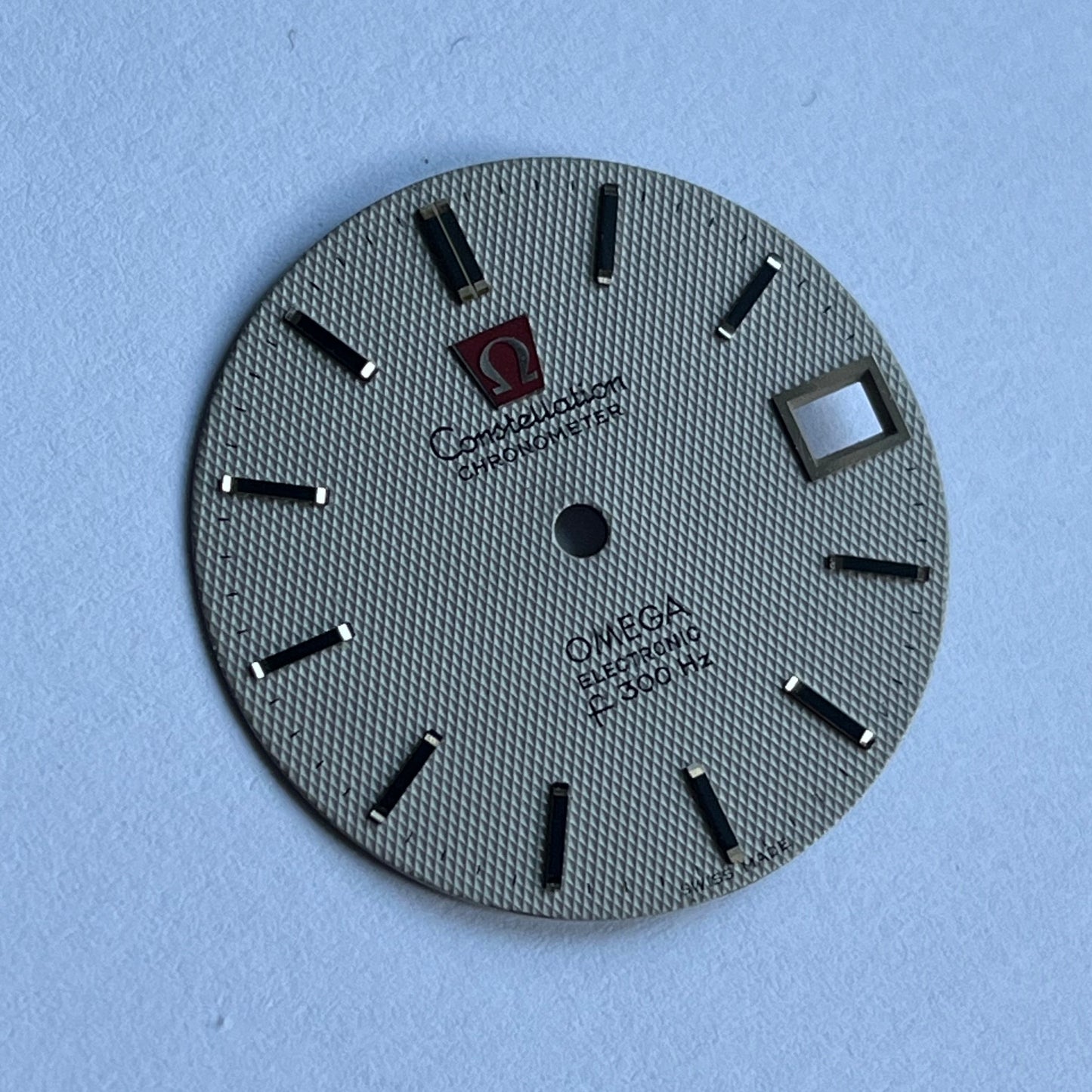 Omega Constellation Electronic f300 HZ Chronometer Dial