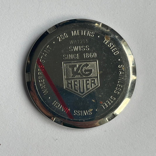 TAG Heuer Formula 1 WA1215 Caseback