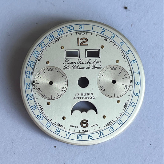 Jean Zurbuchen Venus 200 Chronograph Dial NOS