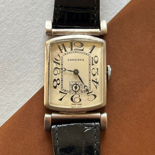 Longines Art Deco from 1932 (with Extract of Archive)