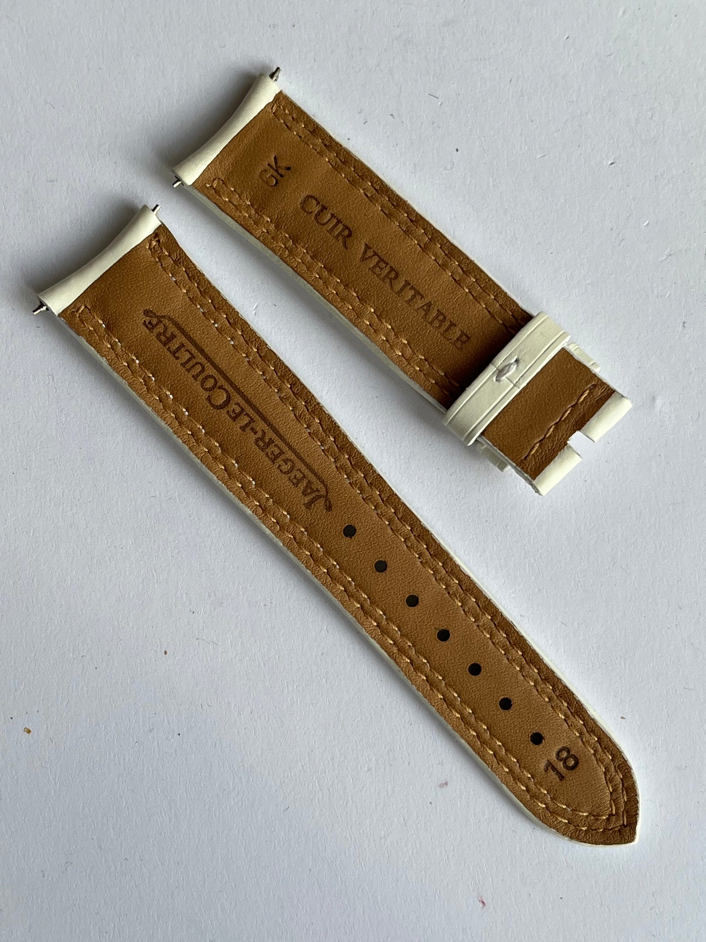 NOS Jaeger-LeCoultre 18mm Leather Strap GK