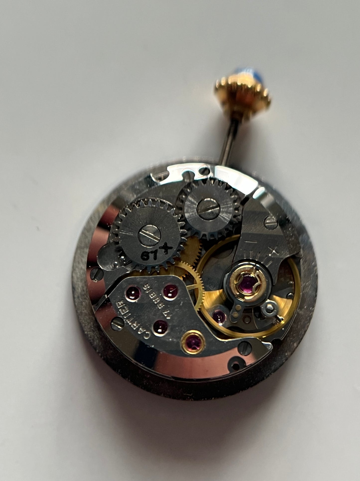 Cartier Cal 67X Lapislazuli PARIS Dial ø 18mm