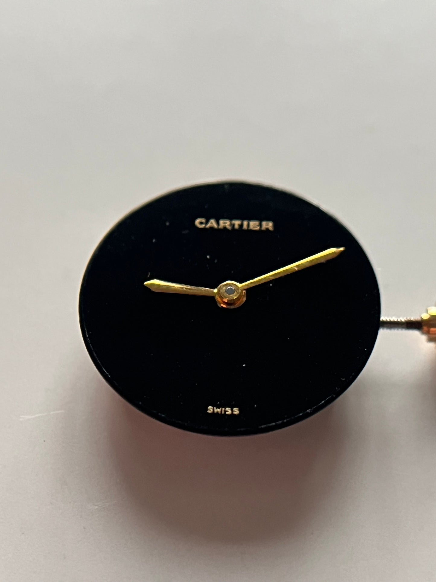 Cartier Cal 67X Onyx SWISS Dial ø 18mm