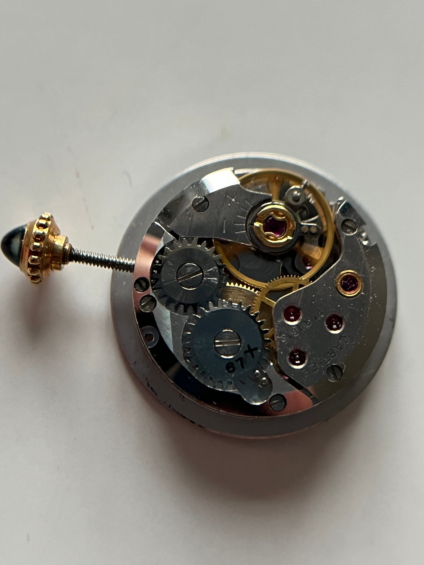 Cartier Cal 67X grey SWISS Dial ø 18mm