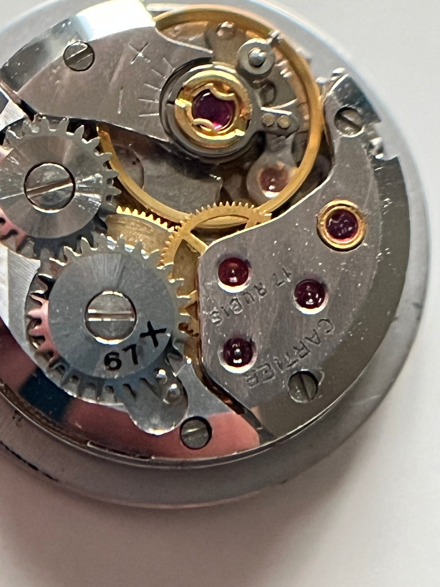 Cartier Cal 67X grey SWISS Dial ø 18mm