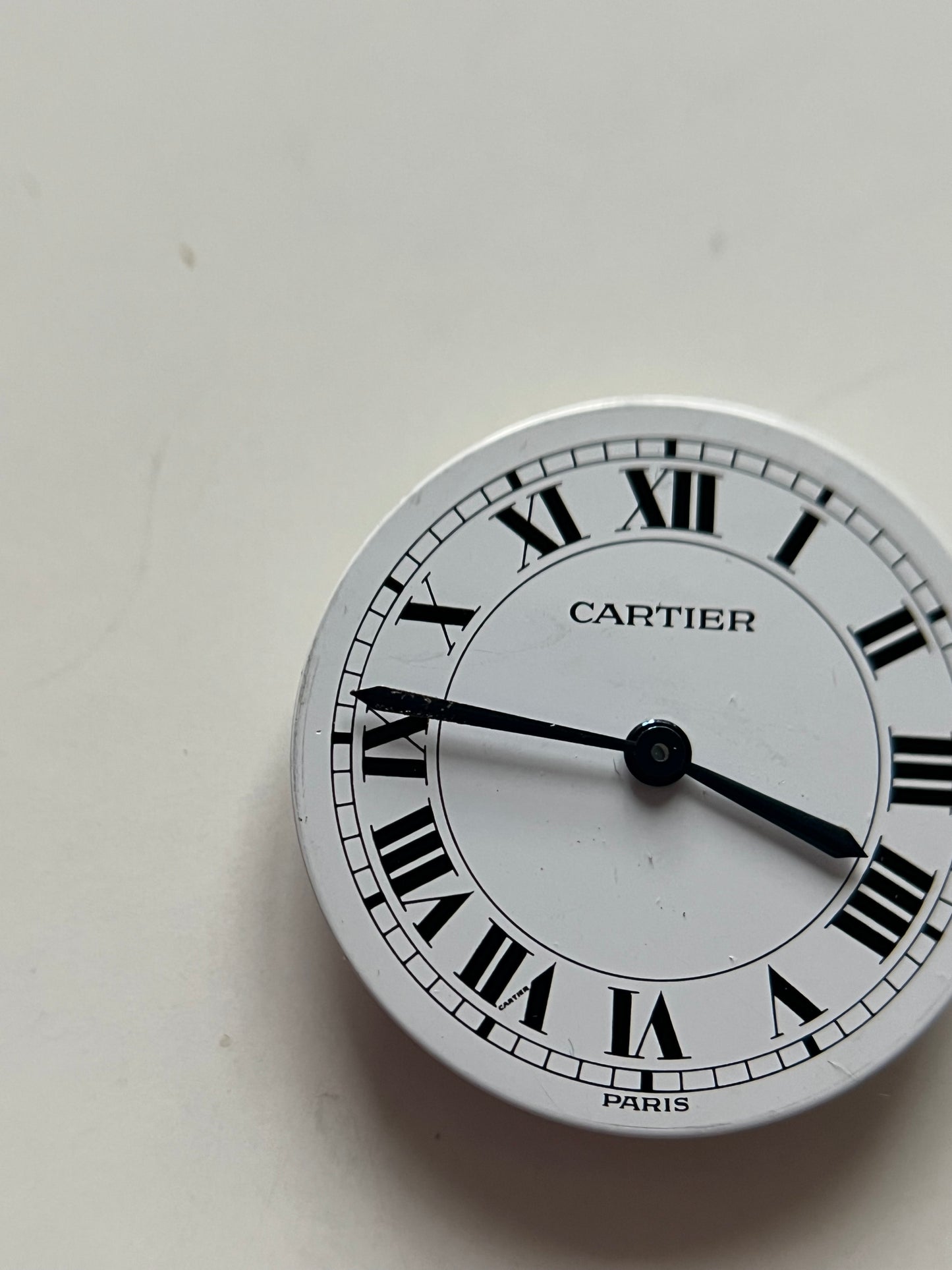 Cartier Cal 2512 PARIS dial ø 23.6mm