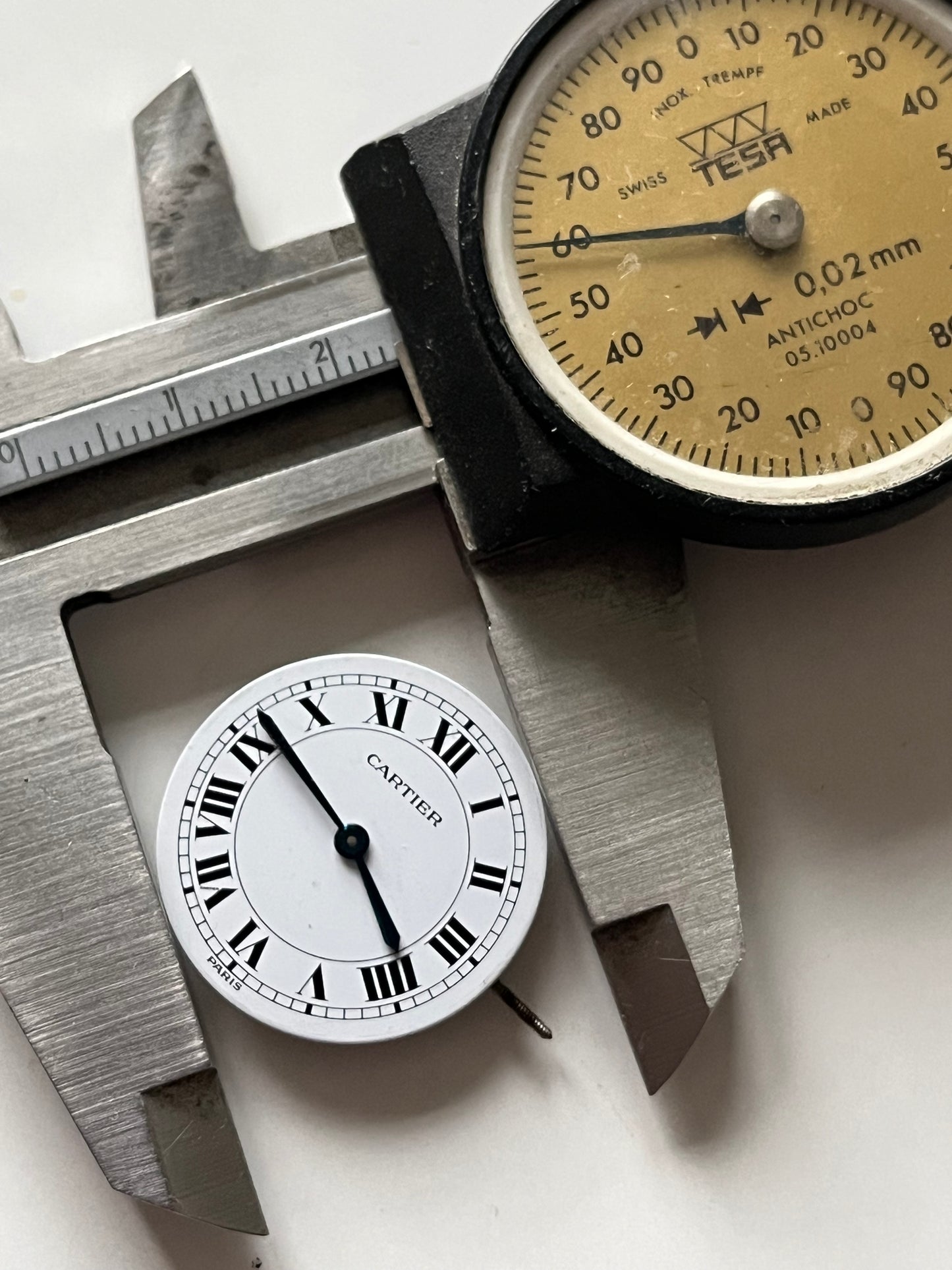 Cartier Cal 2512 PARIS dial ø 23.6mm