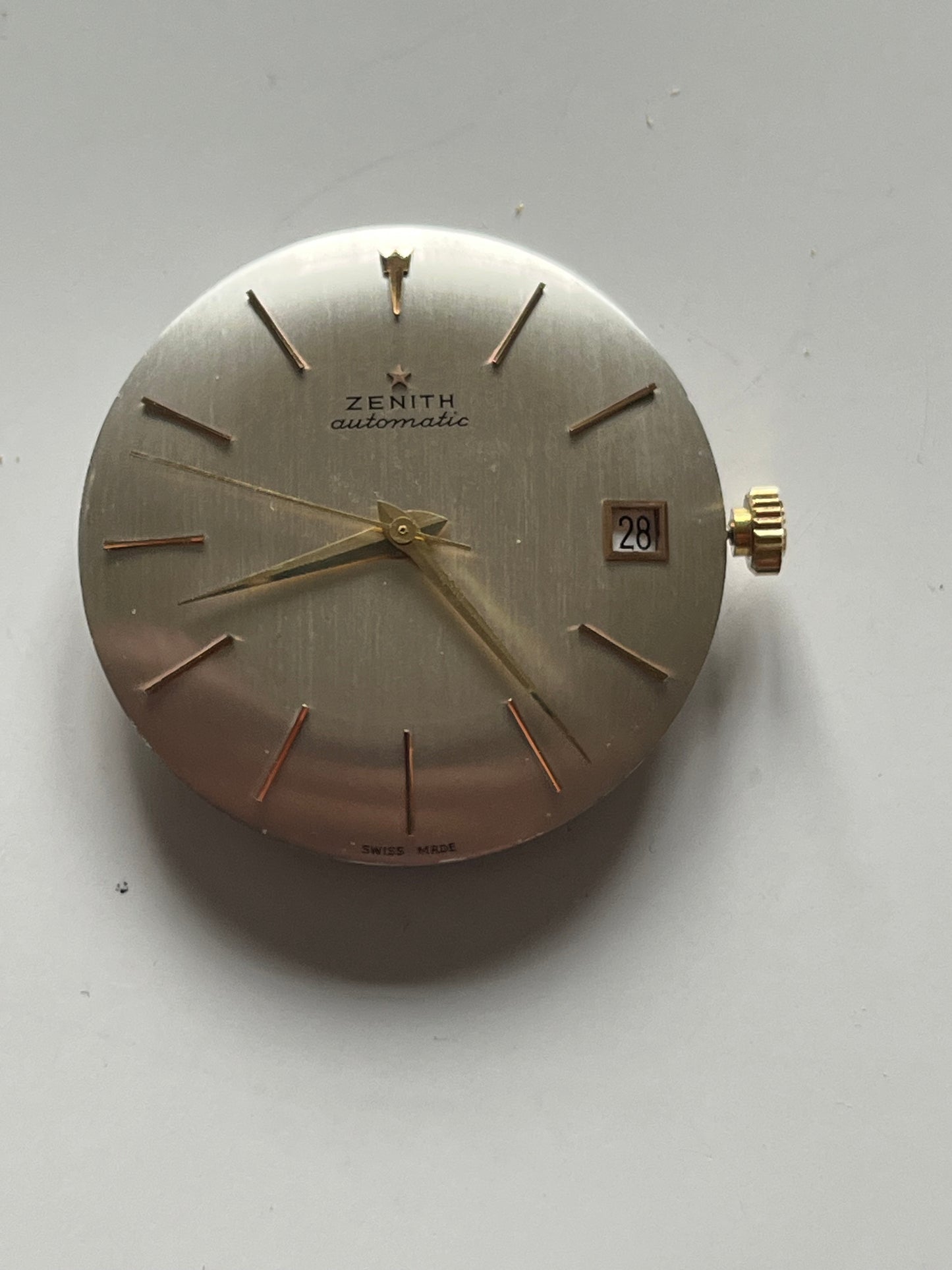 Zenith 2542 PC Movement & Dial