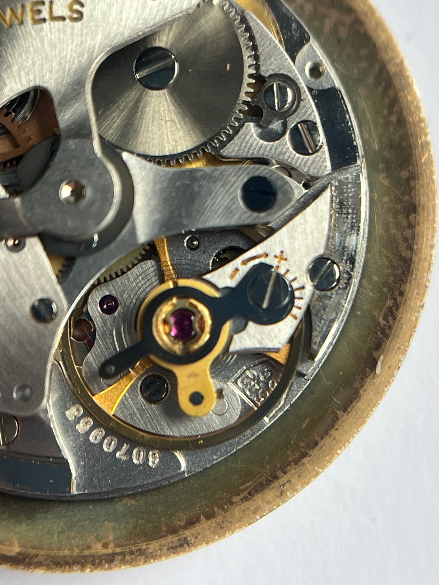 Zenith 2542 PC Movement & Dial