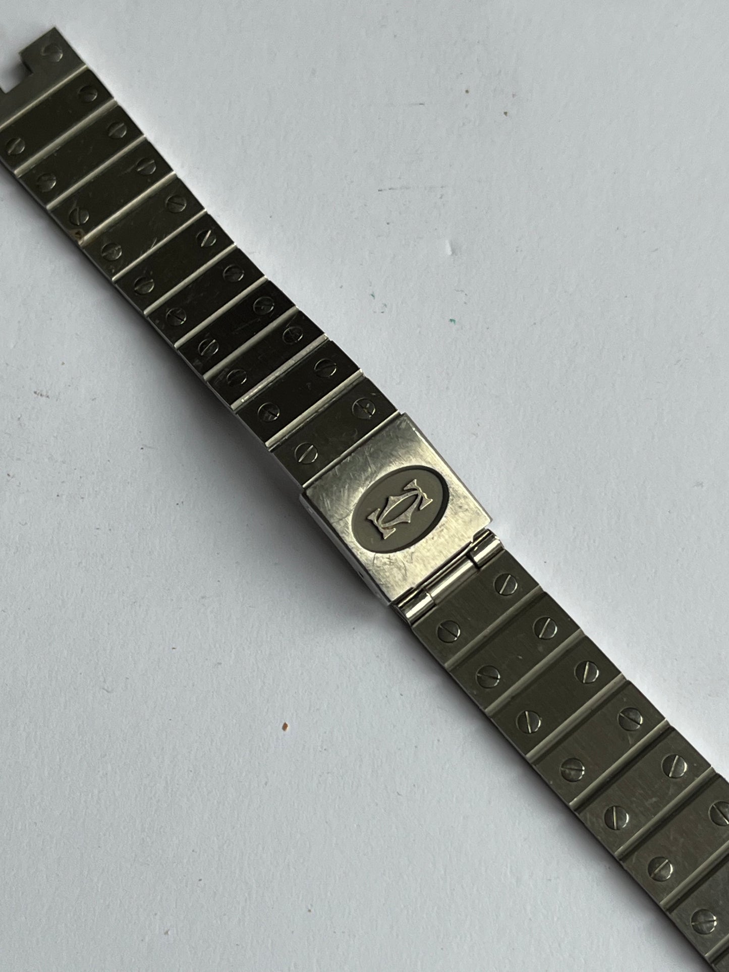 Cartier Santos Vendome Bracelet Steel 16mm NOS