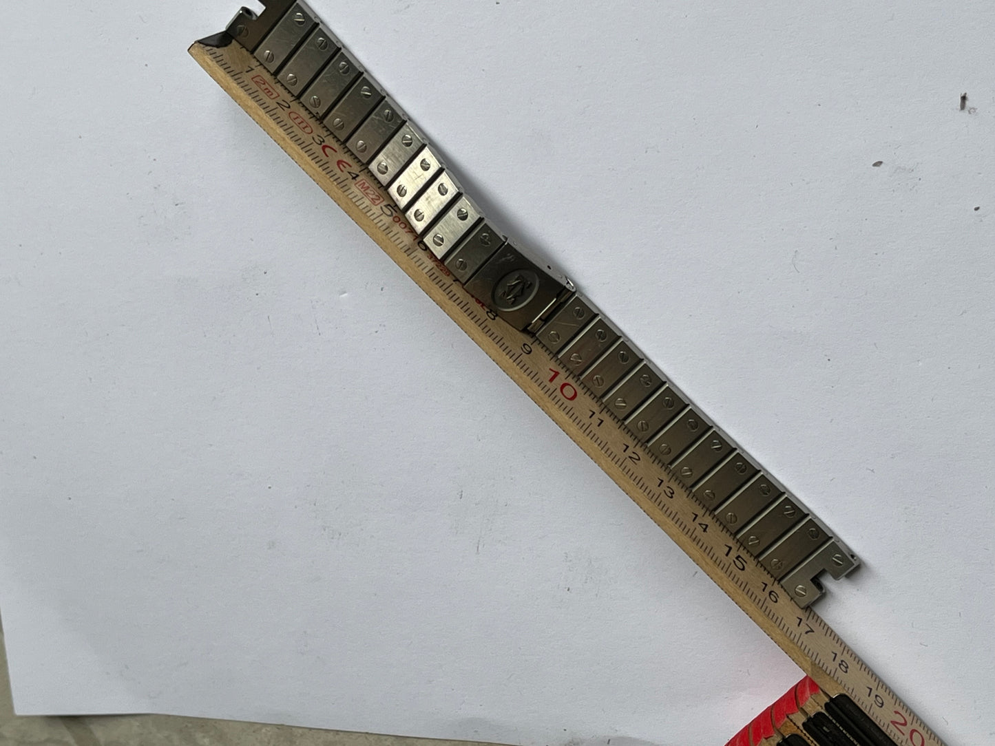 Cartier Santos Vendome Bracelet Steel 16mm NOS