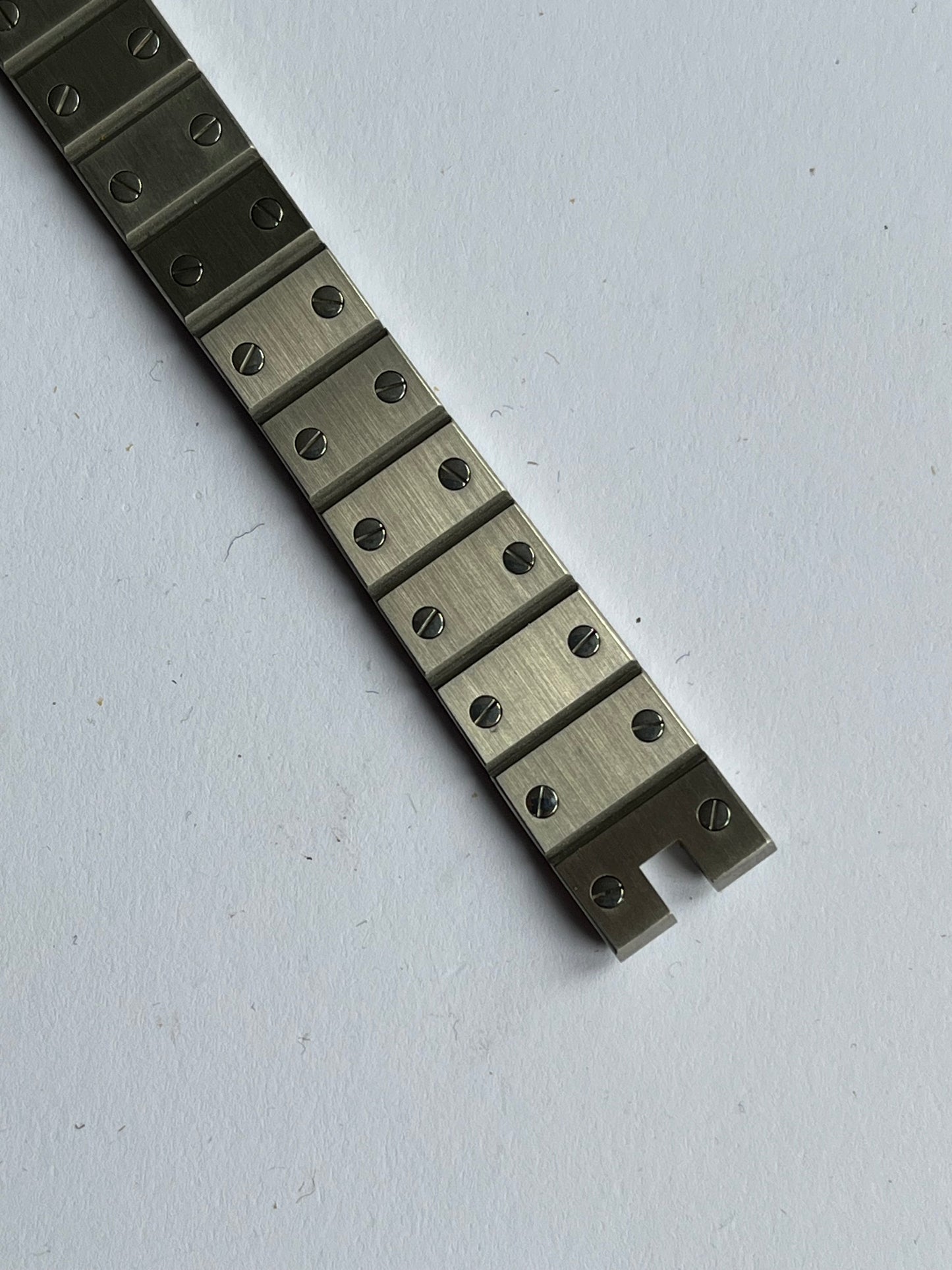 Cartier Santos Vendome Steel Bracelet 12mm NOS