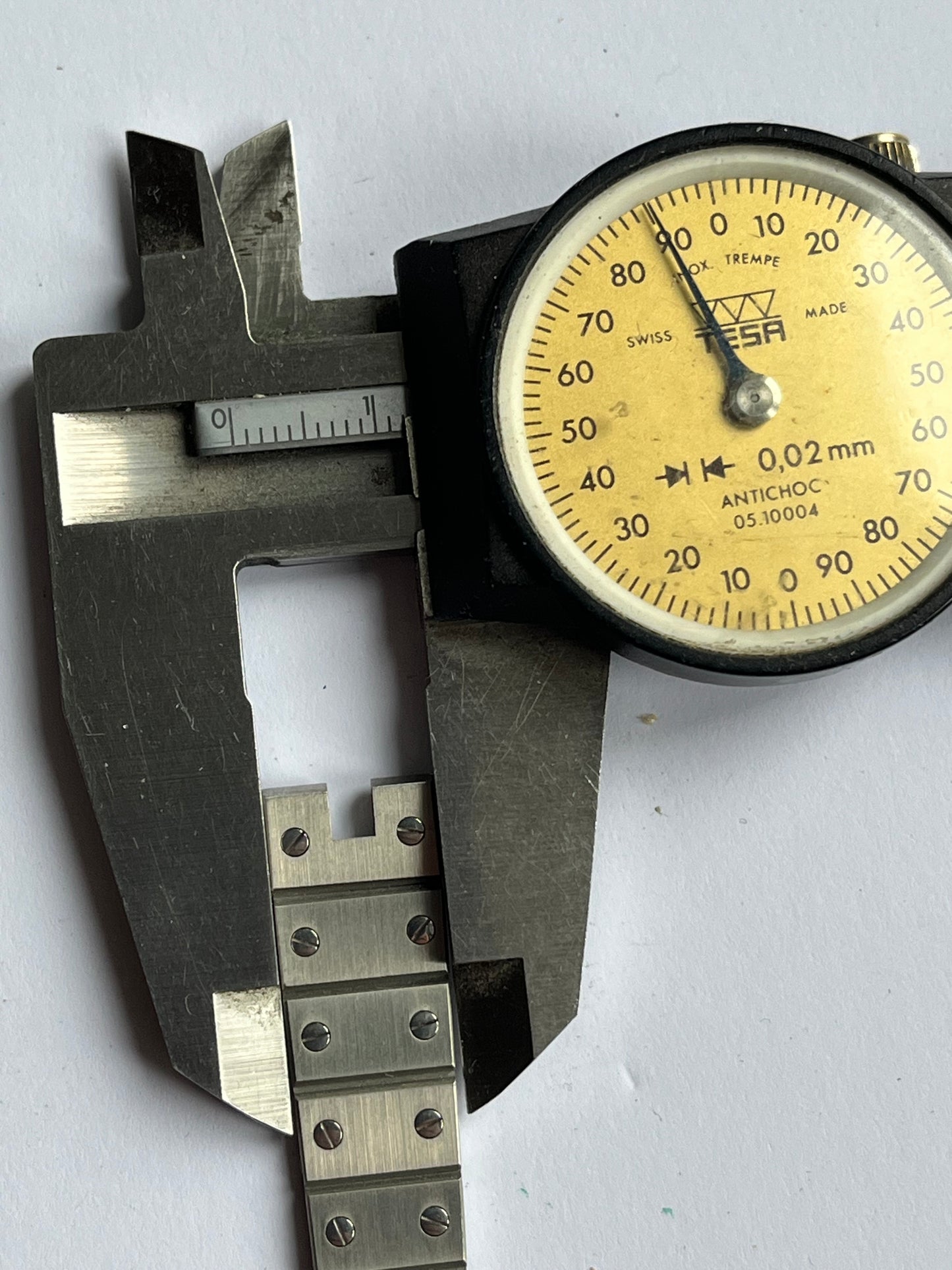 Cartier Santos Vendome Steel Bracelet 12mm NOS