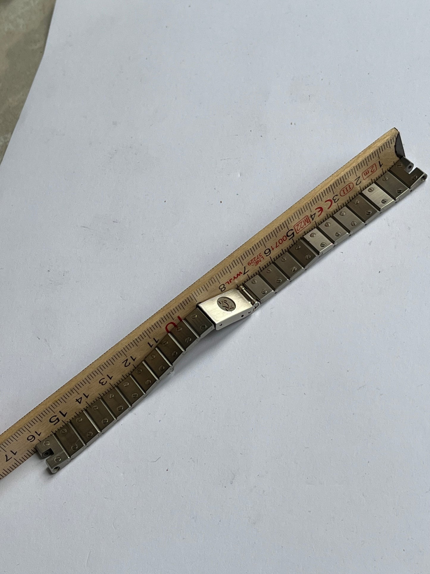 Cartier Santos Vendome Steel Bracelet 12mm NOS