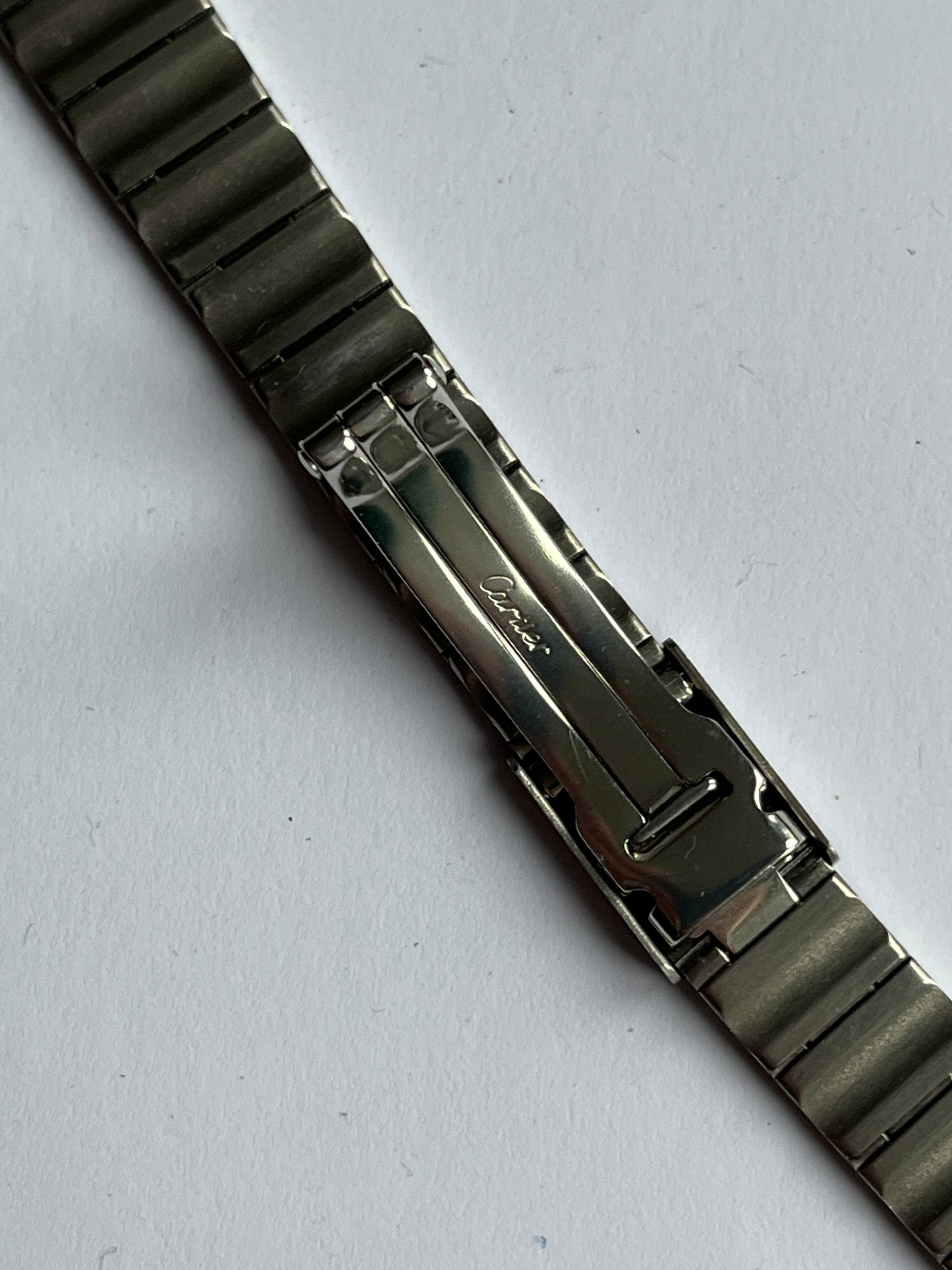 Cartier Santos Steel Bracelet Bicolor 12mm NOS