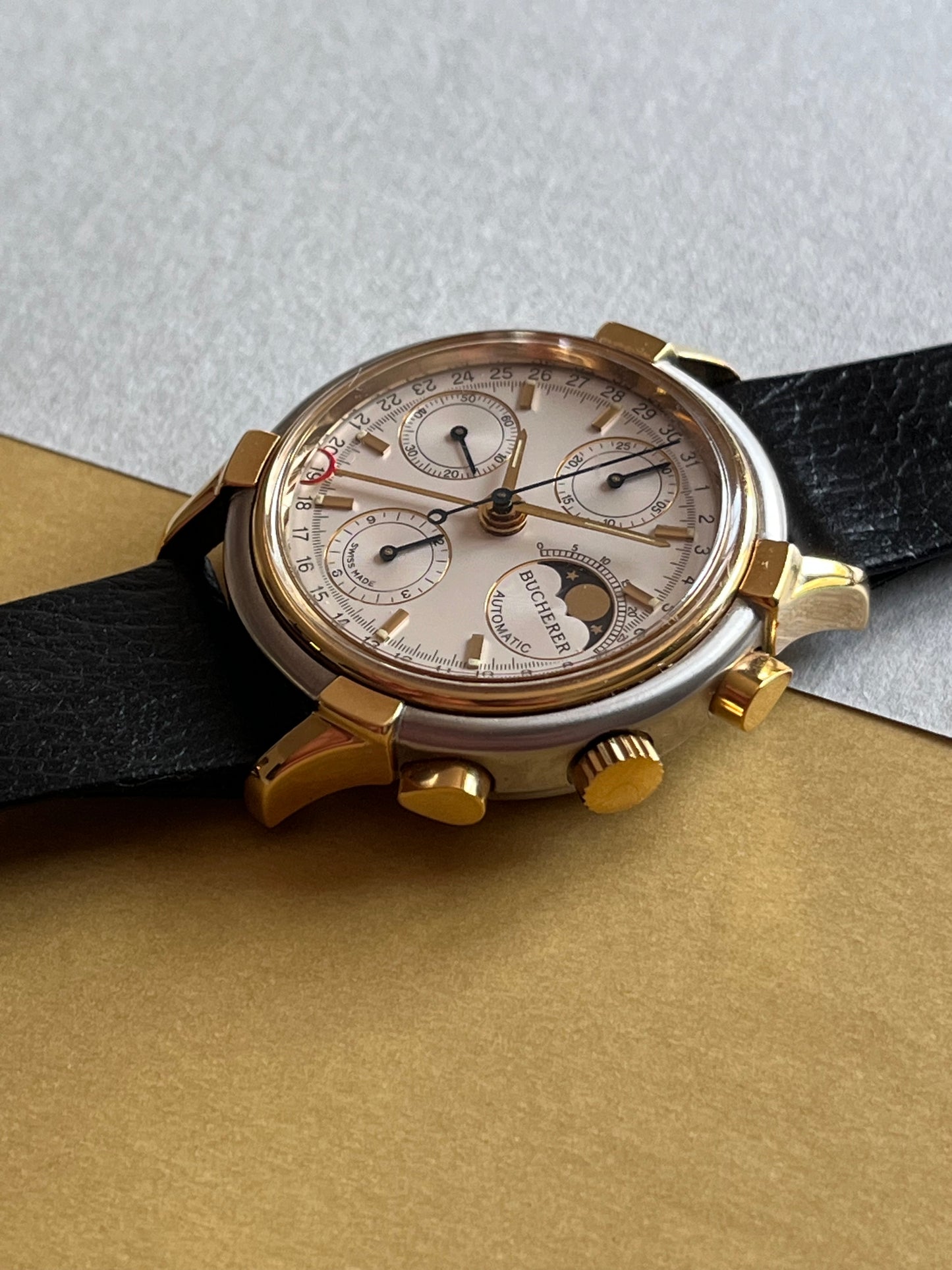 Bucherer Moonphase Automatic Chronograph NOS