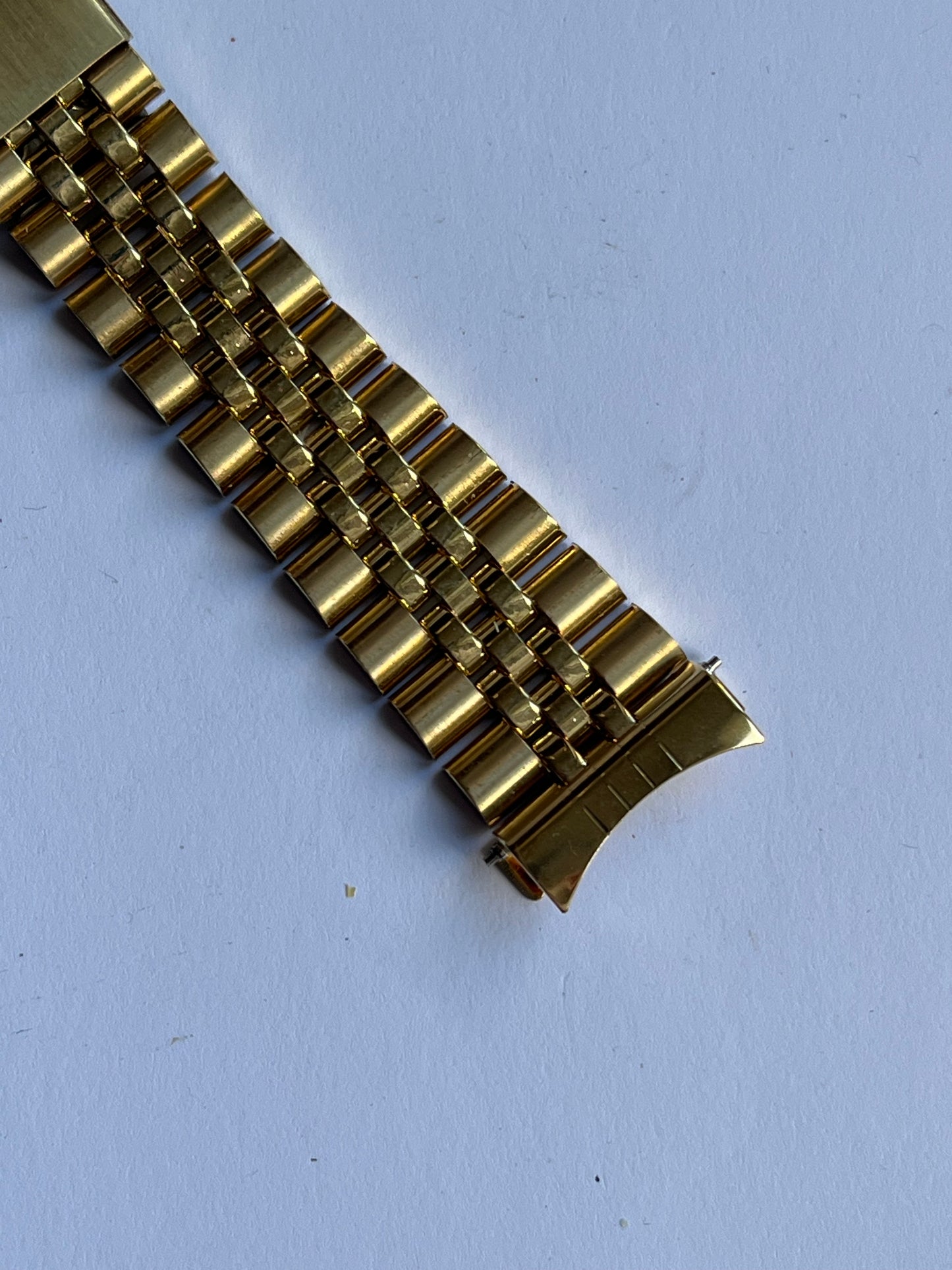 Heuer ref 980.022 Jubilee Bracelet Goldplated 20mm
