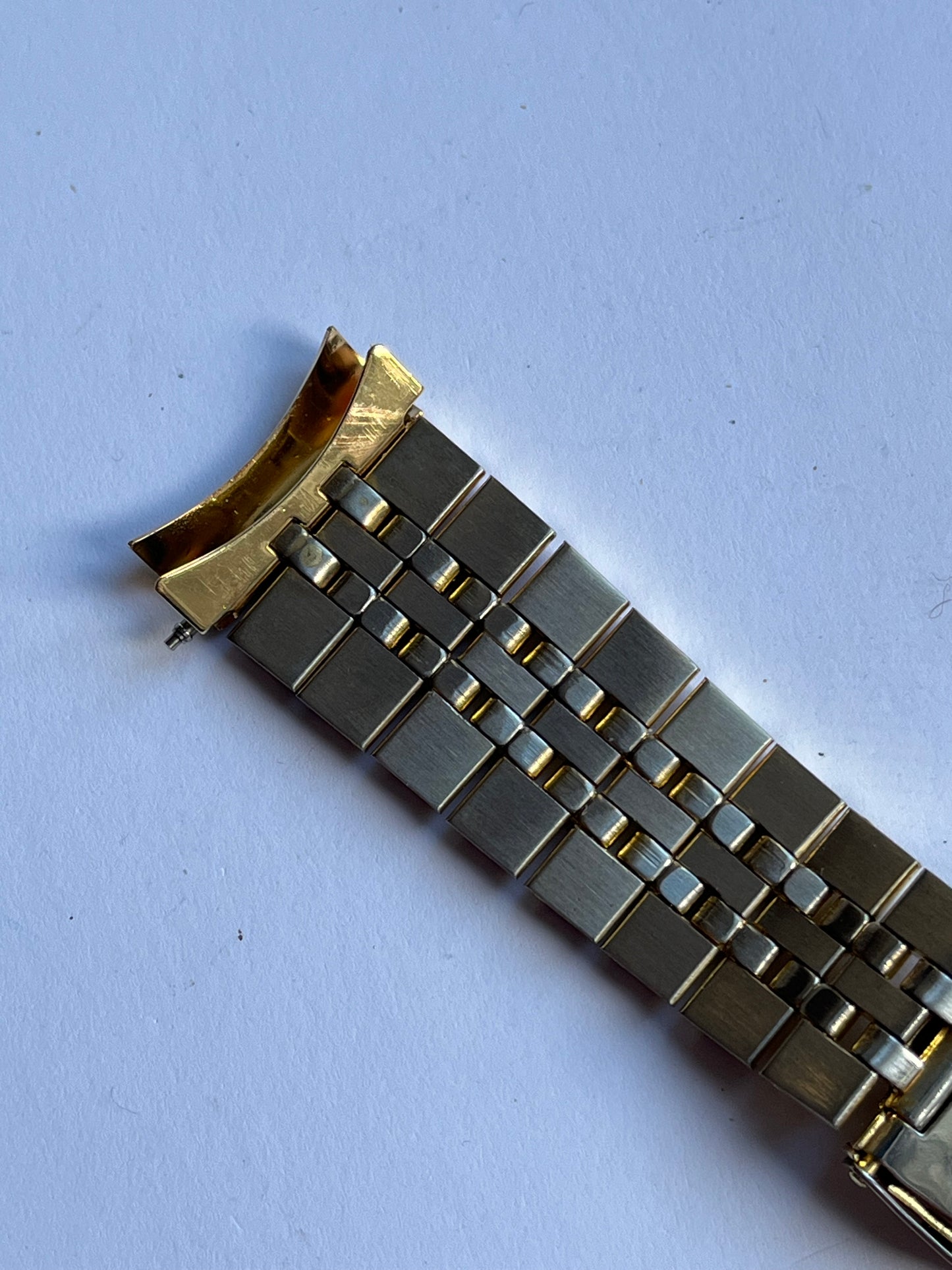 Heuer ref 980.022 Jubilee Bracelet Goldplated 20mm