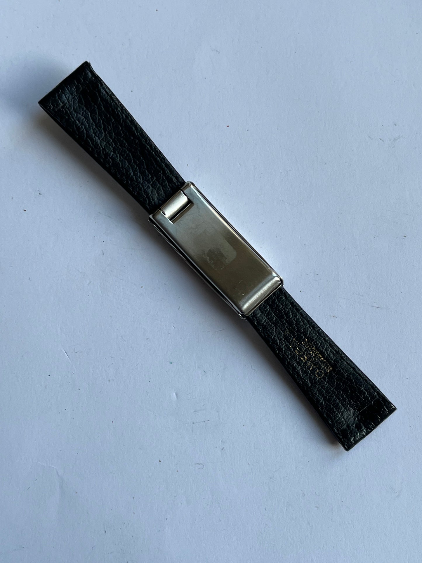 Omega Leather Strap 18mm with Clasp N°27