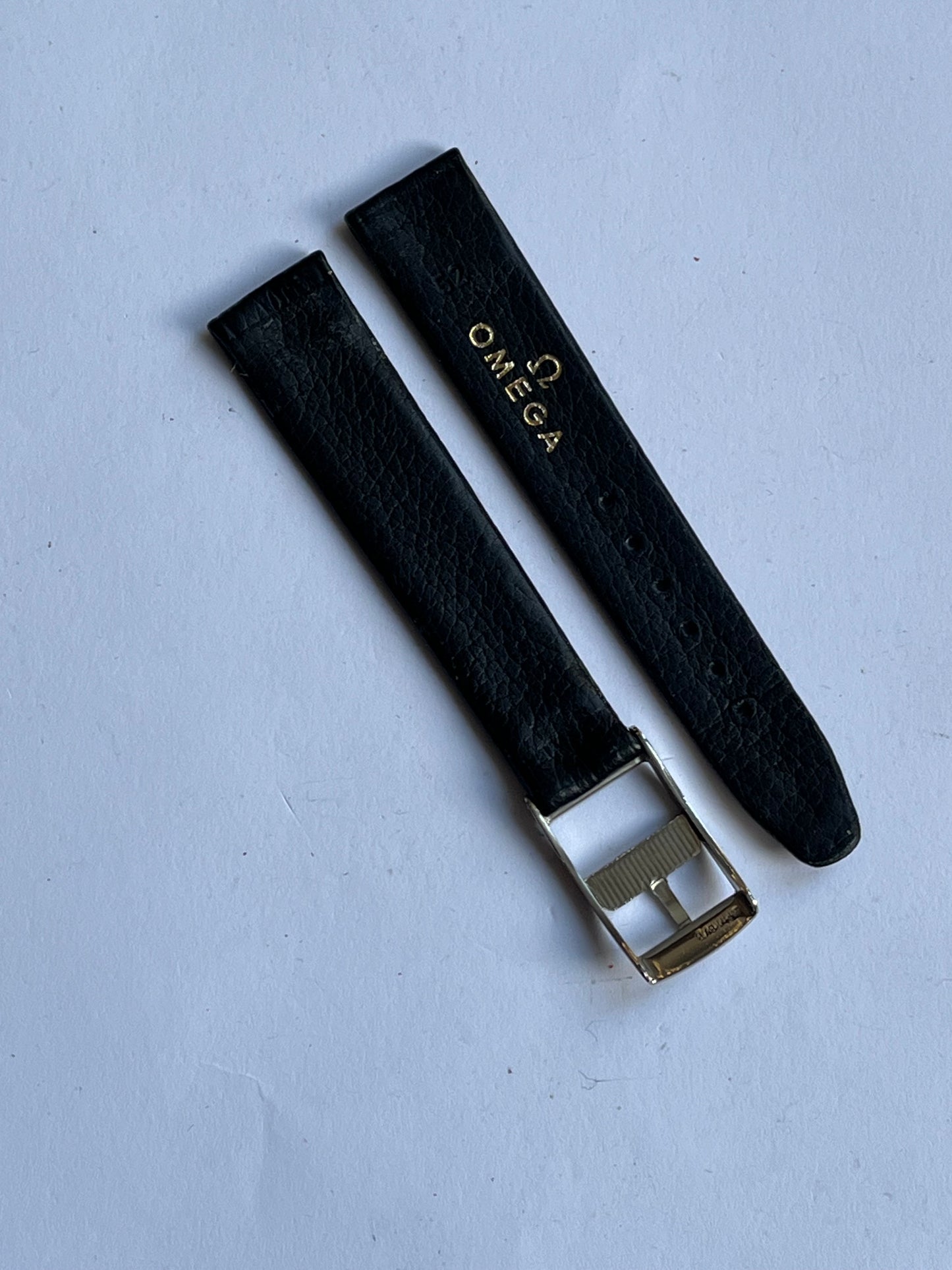 Omega Leather Strap 16/14mm