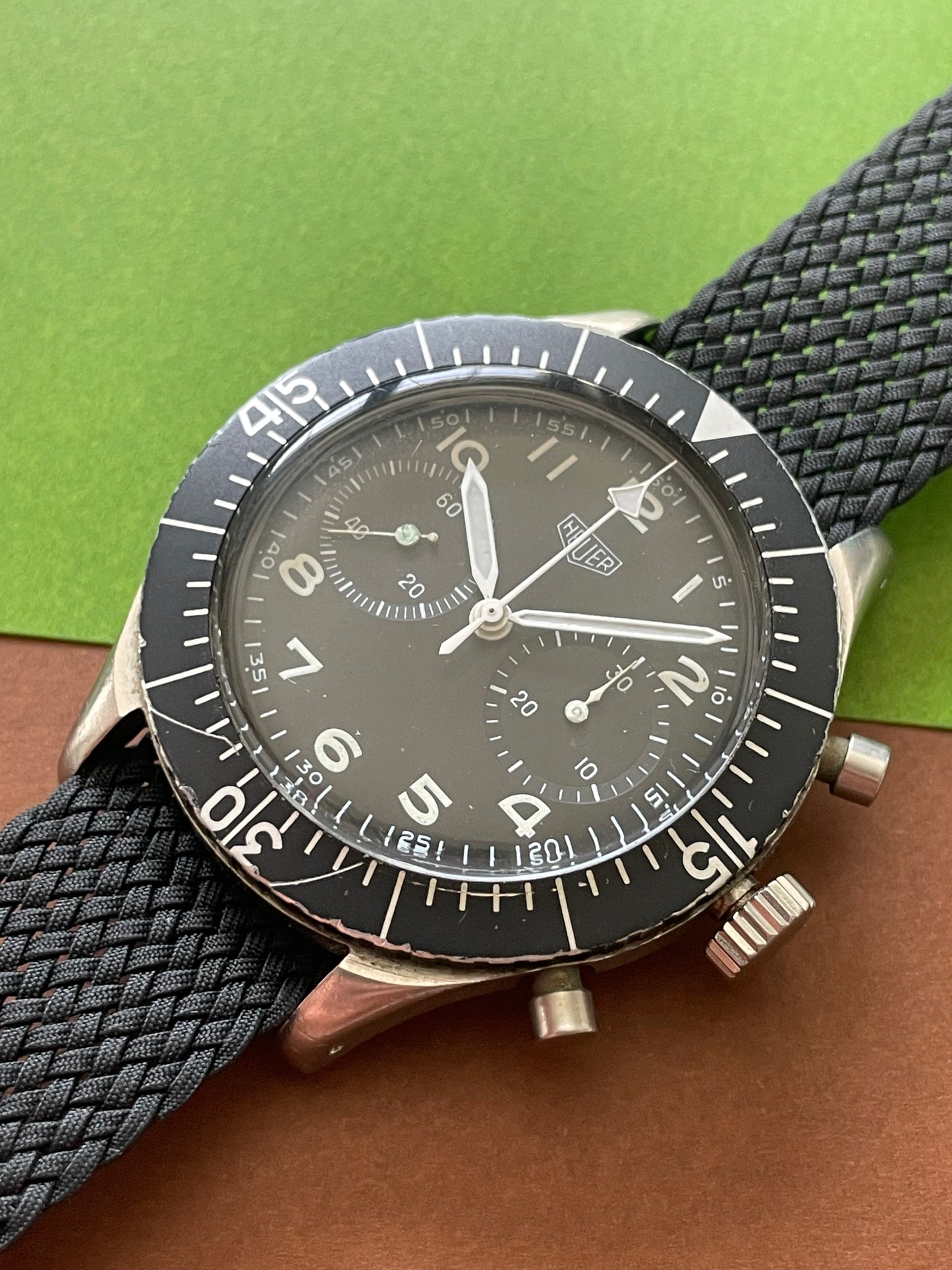 Heuer Bundeswehr Chronograph 1550 SG