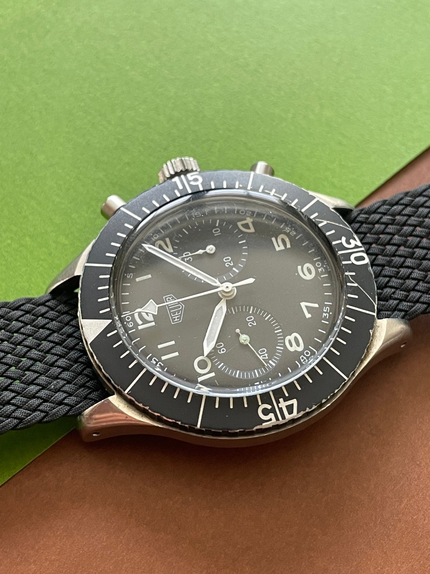 Heuer Bundeswehr Chronograph 1550 SG