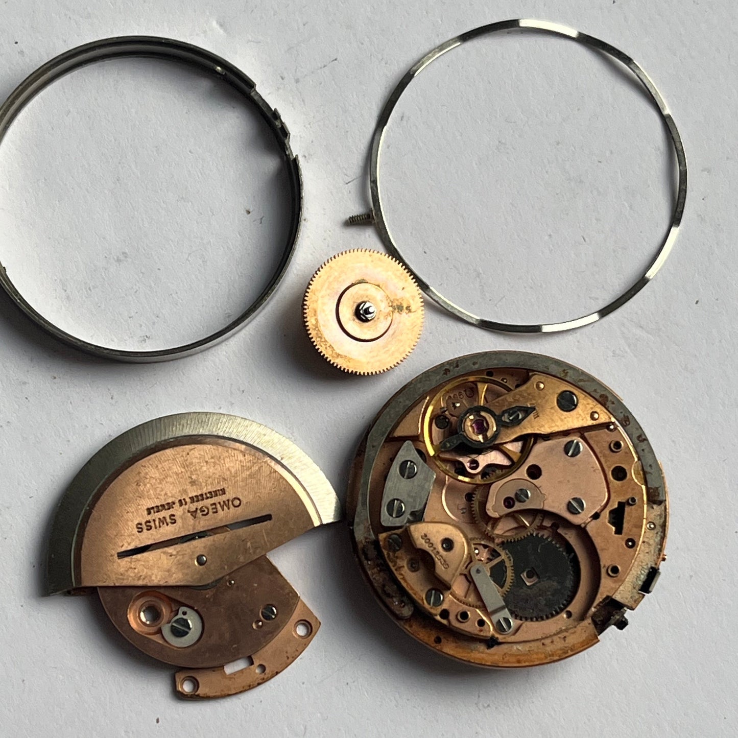 Omega Memomatic Cal 980 Movement for Parts