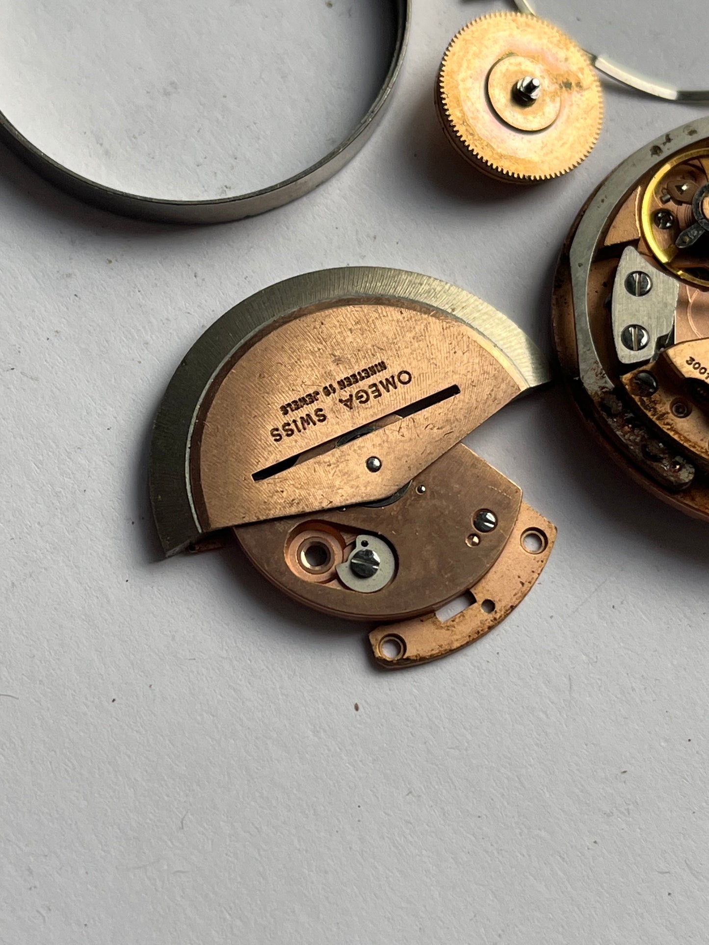 Omega Memomatic Cal 980 Movement for Parts