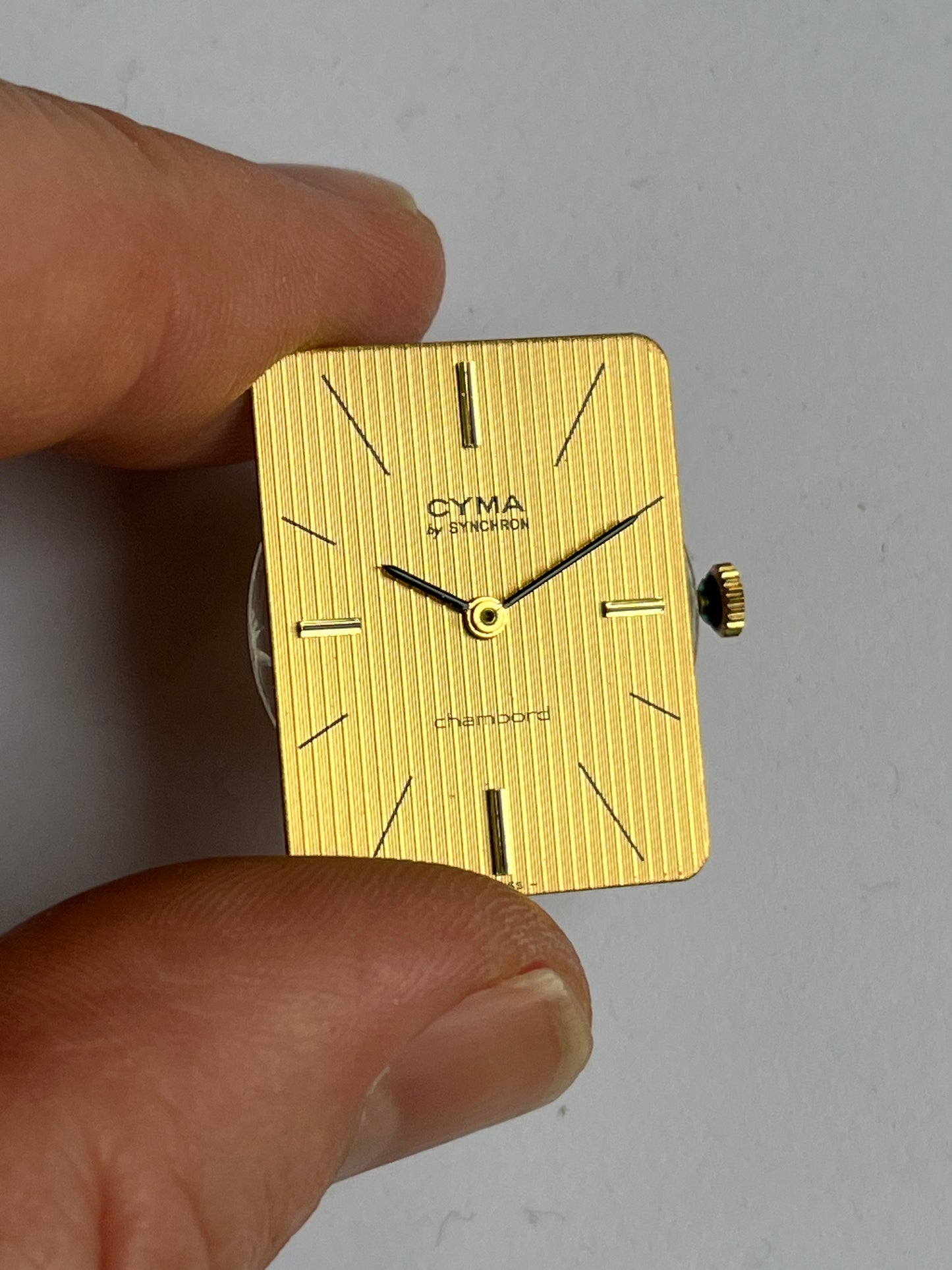 Cyma by Synchron Chambord Dial NOS