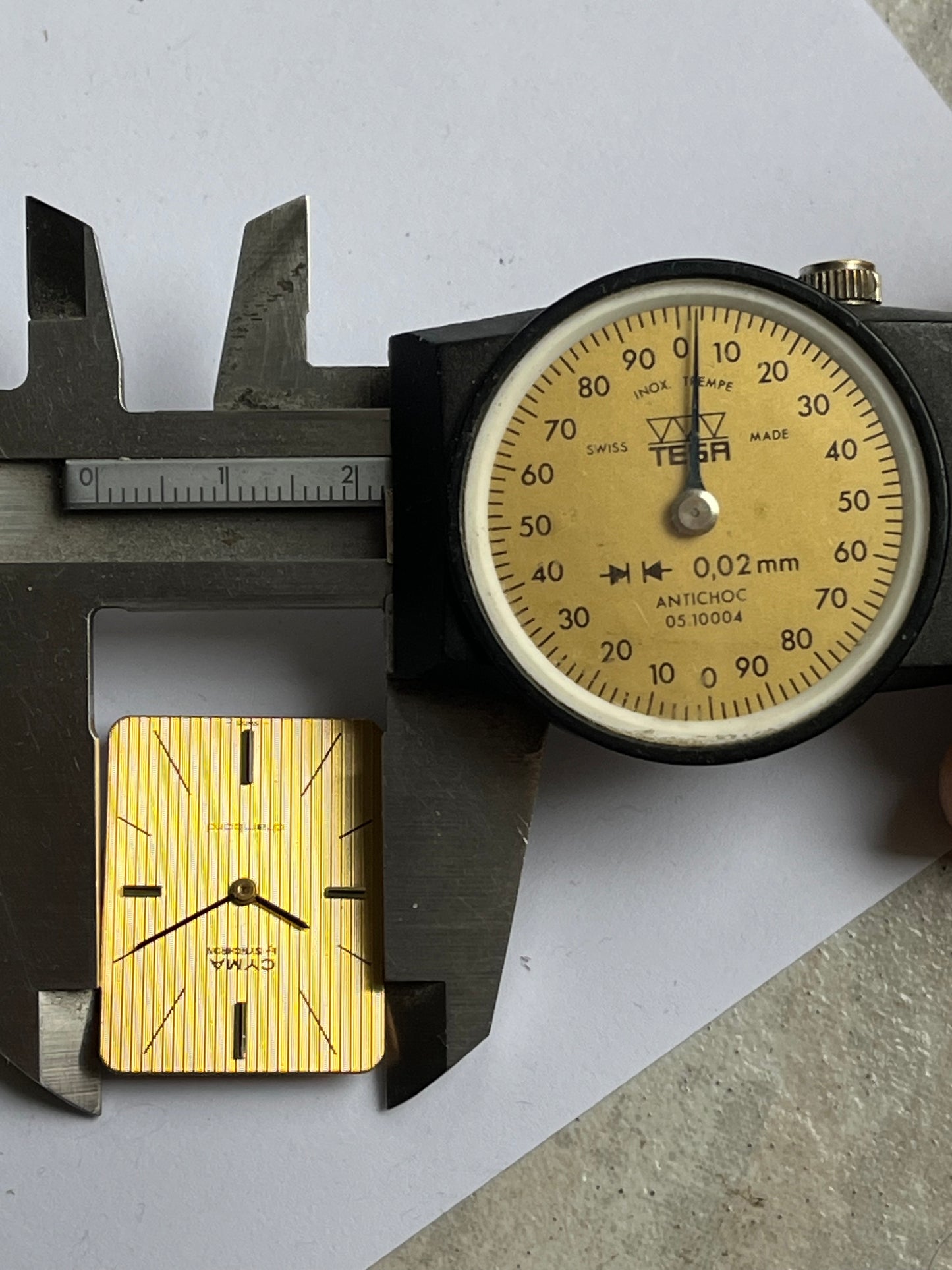 Cyma by Synchron Chambord Dial NOS