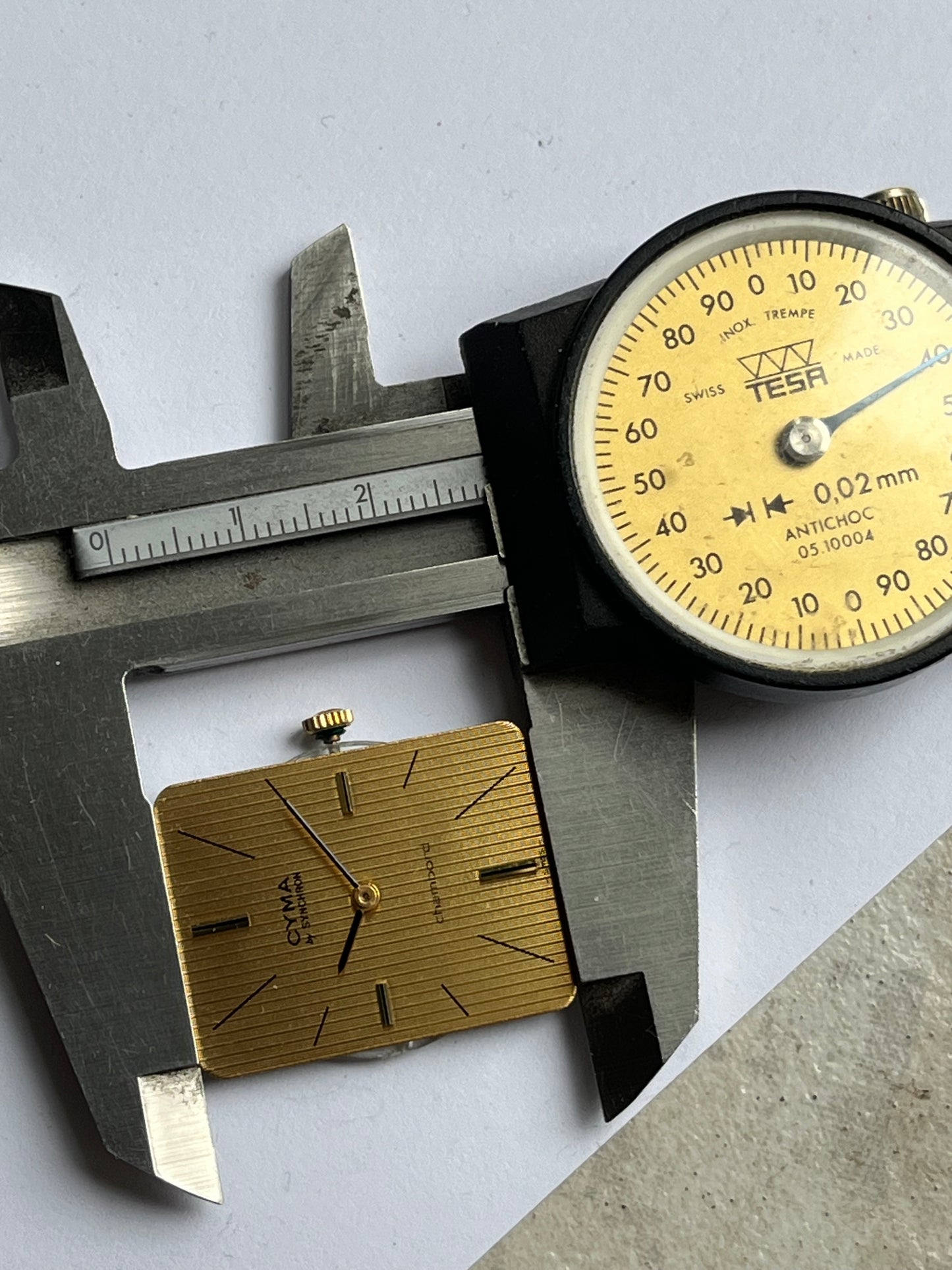 Cyma by Synchron Chambord Dial NOS