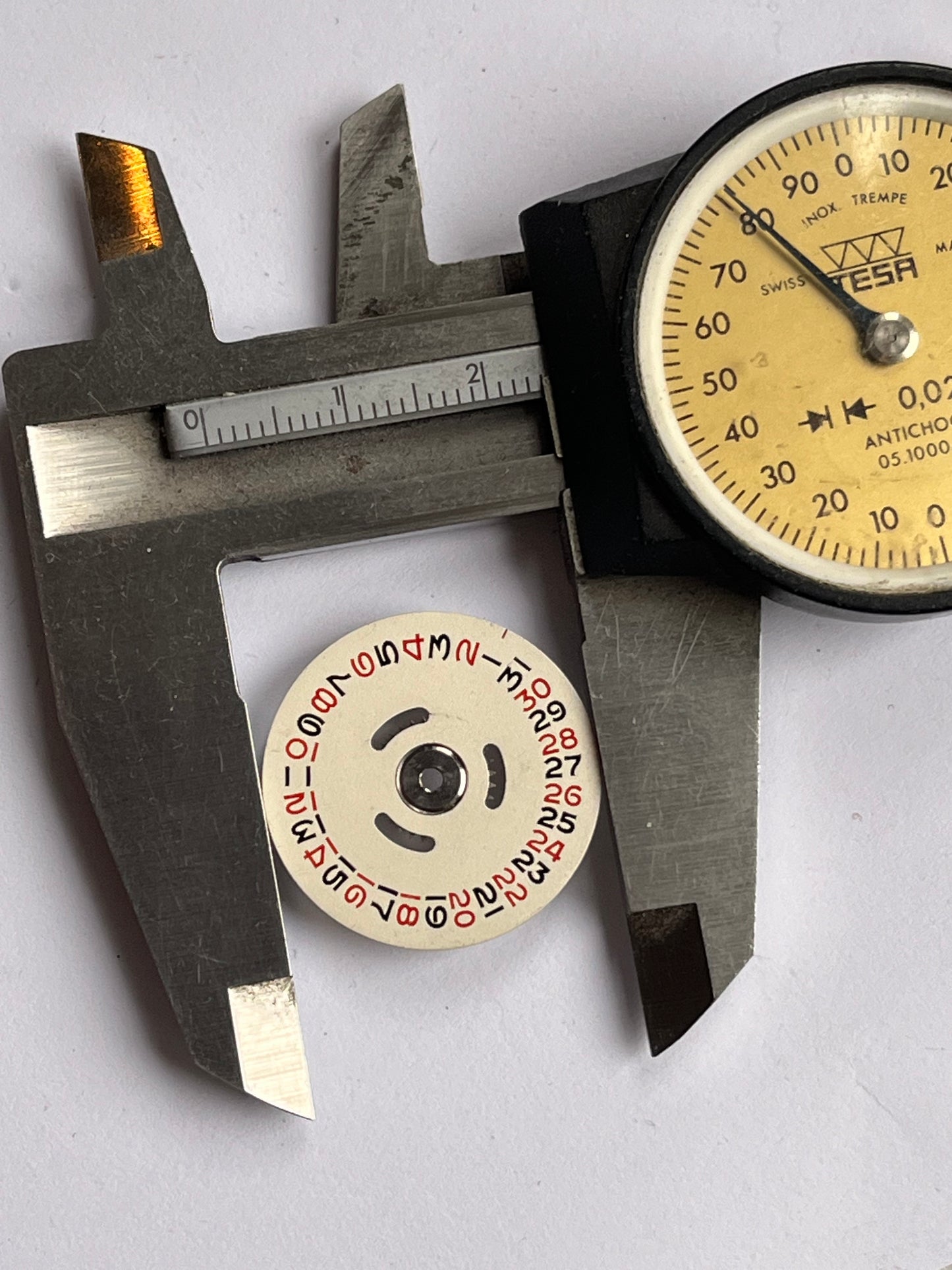 Rolex 1035 - 7070 Date Disc Roulette with Star NOS