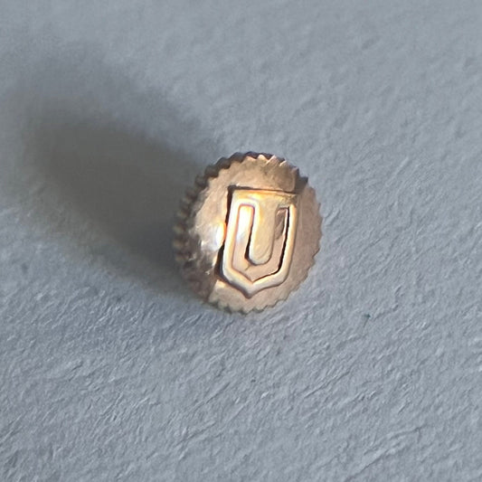 Universal Geneve Small Shield Crown ø 3mm Rose Gold