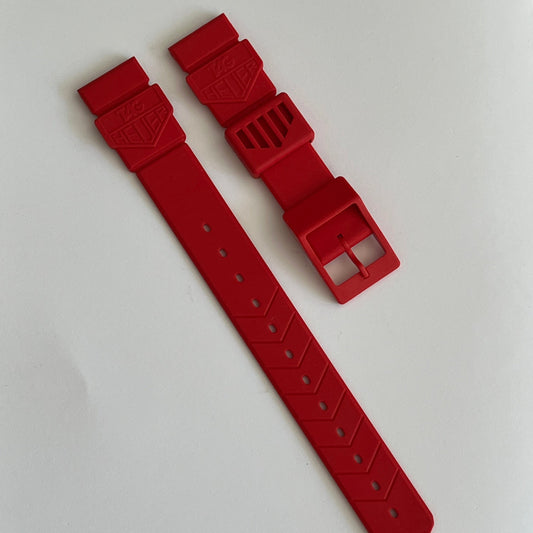 TAG Heuer Formula 1 Rubber Strap 18mm